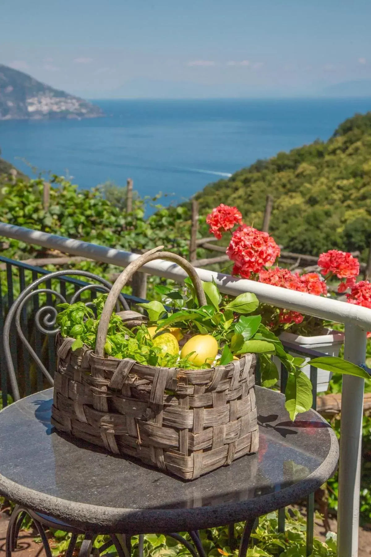 Balcony/Terrace in Villa Costanza sorrento B&b