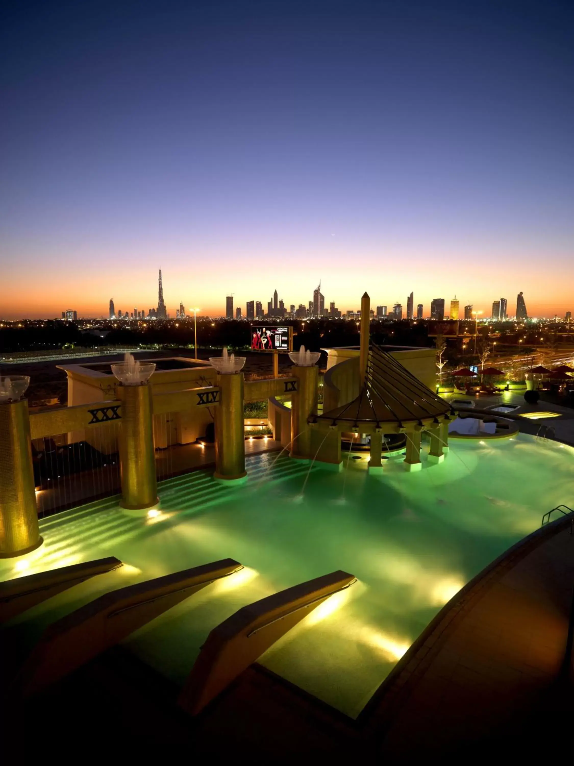Swimming Pool in Raffles Dubai
