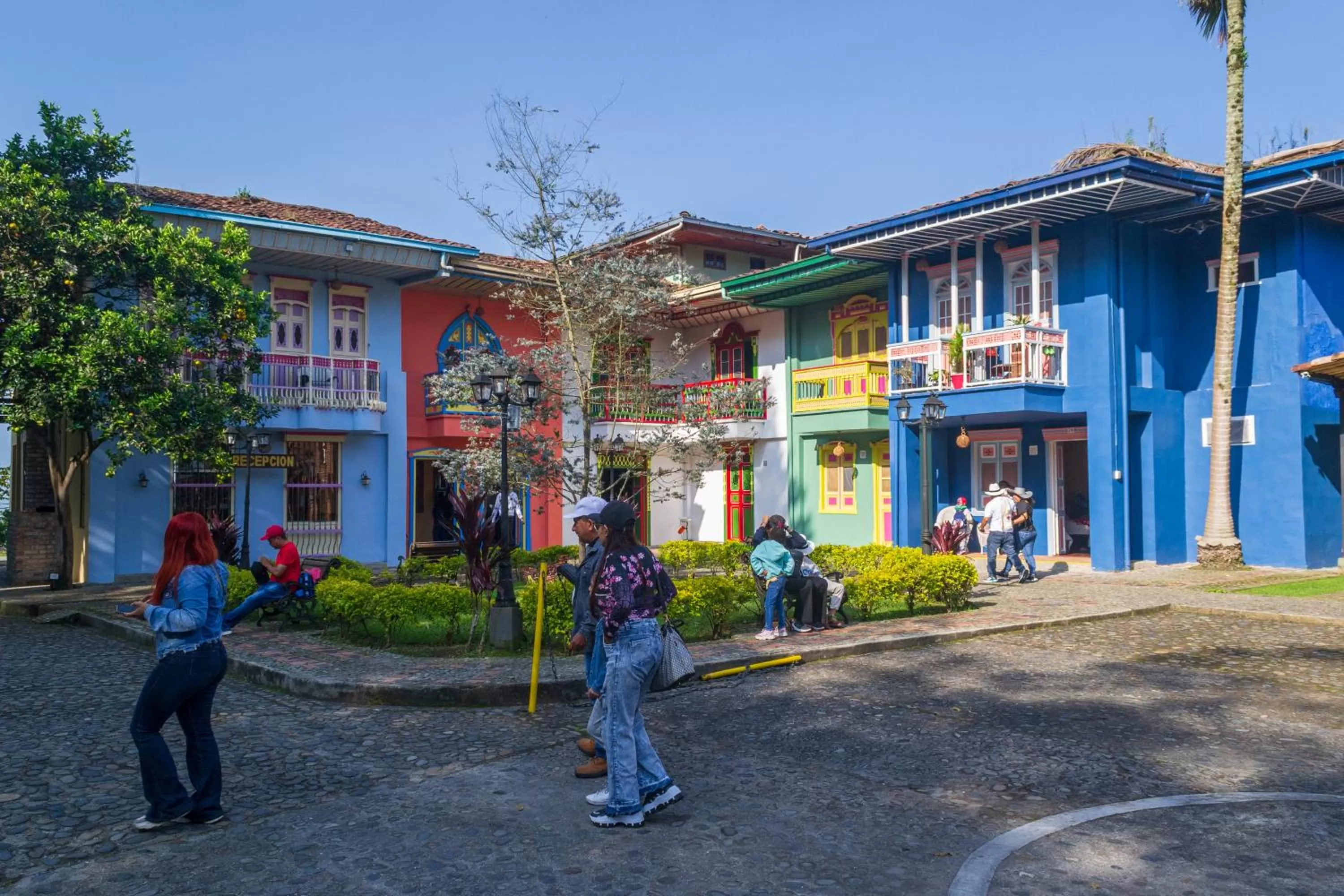 Garden in El Edén Country hotel y Club Residencial
