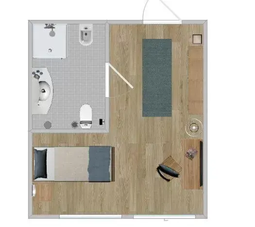 Floor Plan in Hotel Badehof