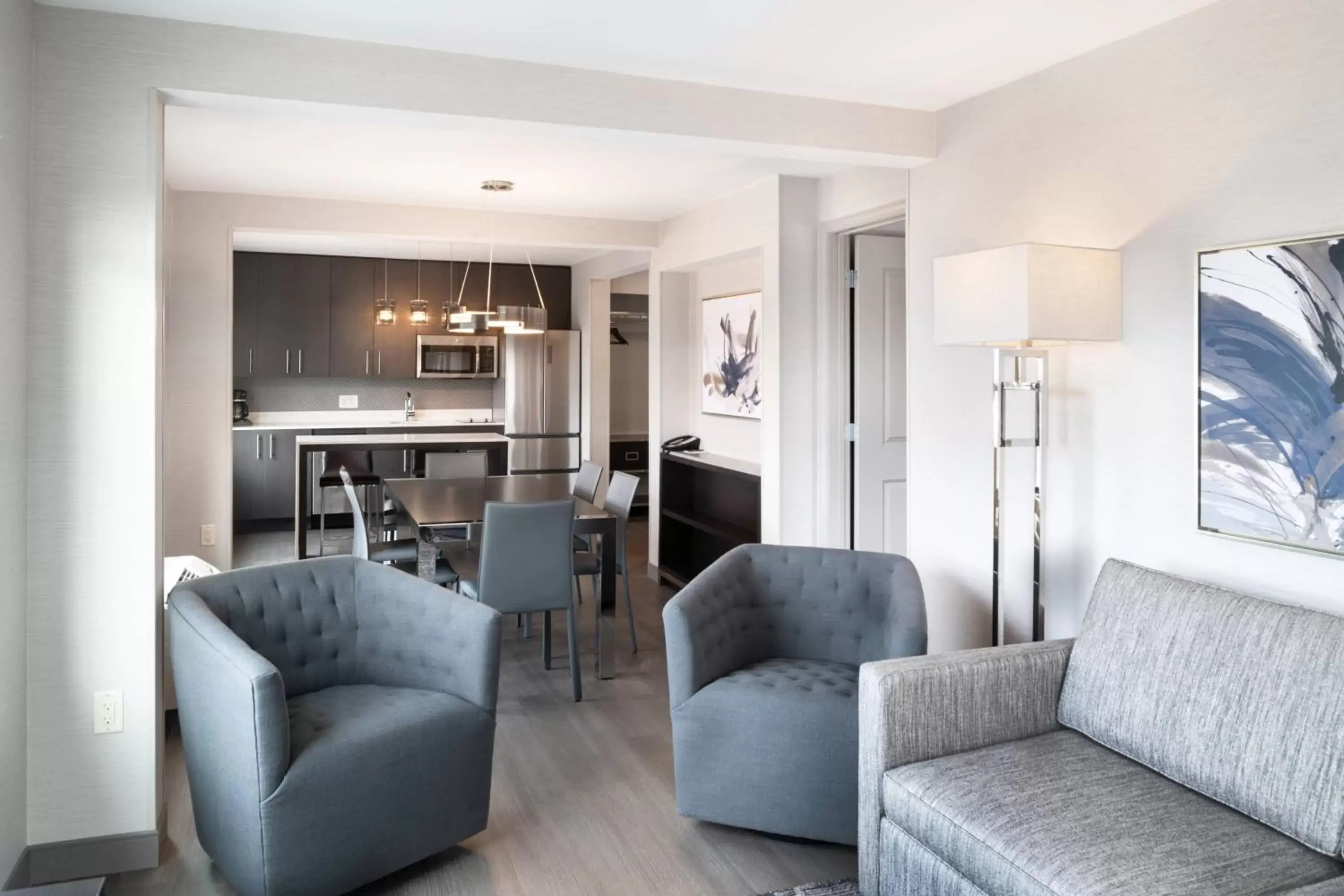 Living room, Seating Area in Residence Inn by Marriott Portsmouth Downtown