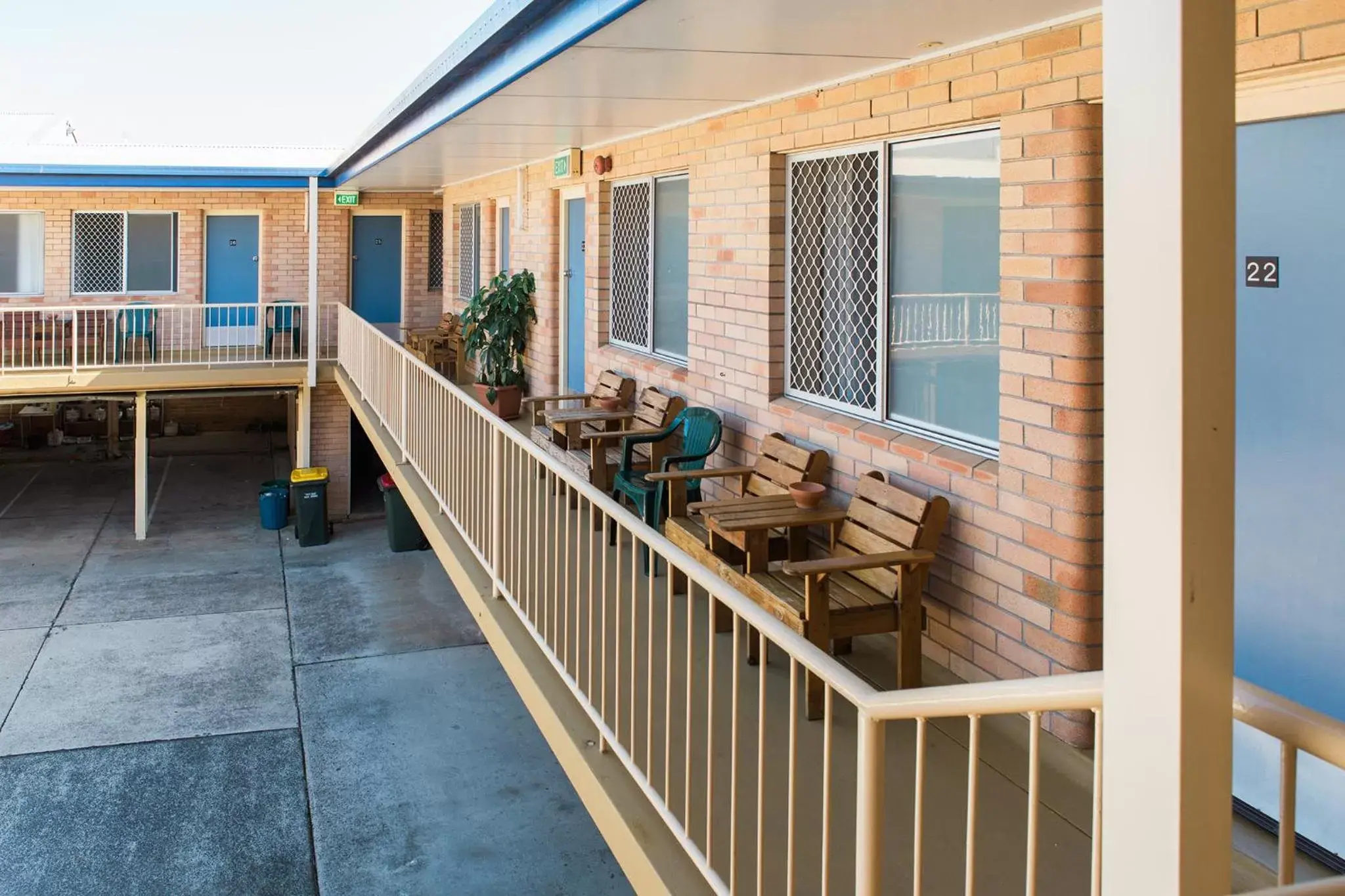 Balcony/Terrace in Bentleigh Motor Inn