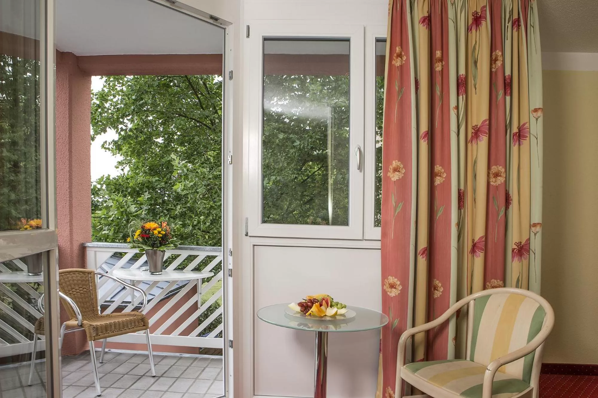 Balcony/Terrace in Johannesbad Hotel Phönix