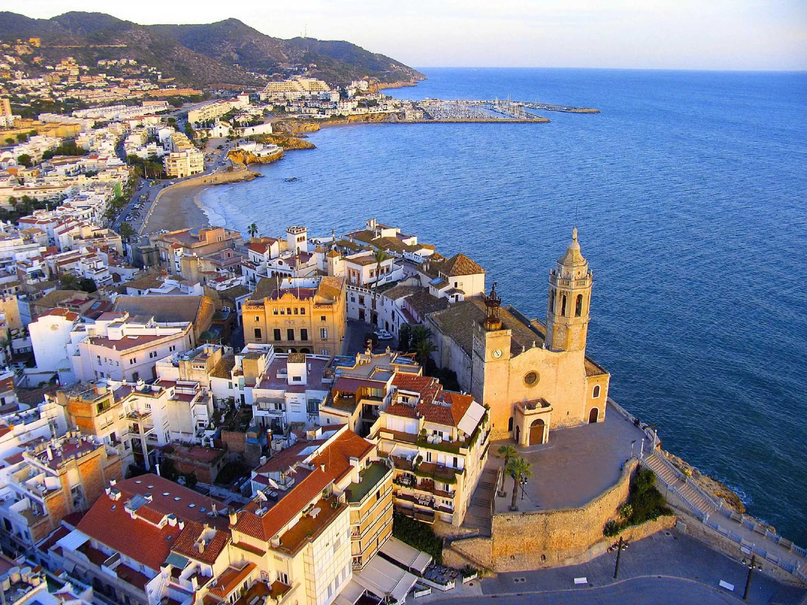 Property building, Bird's-eye View in Melia Sitges