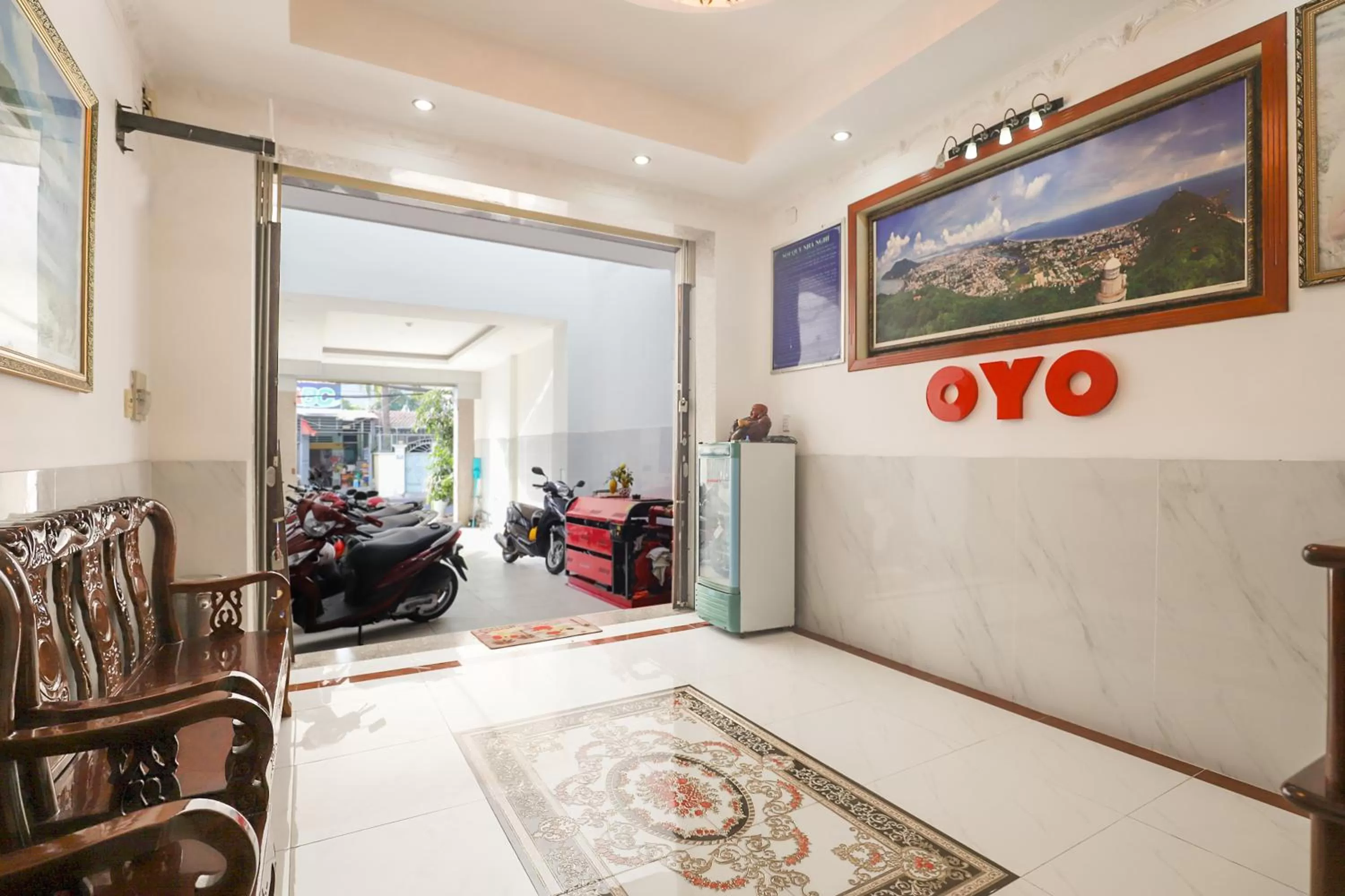 Lobby or reception in Lien Thuy Hotel