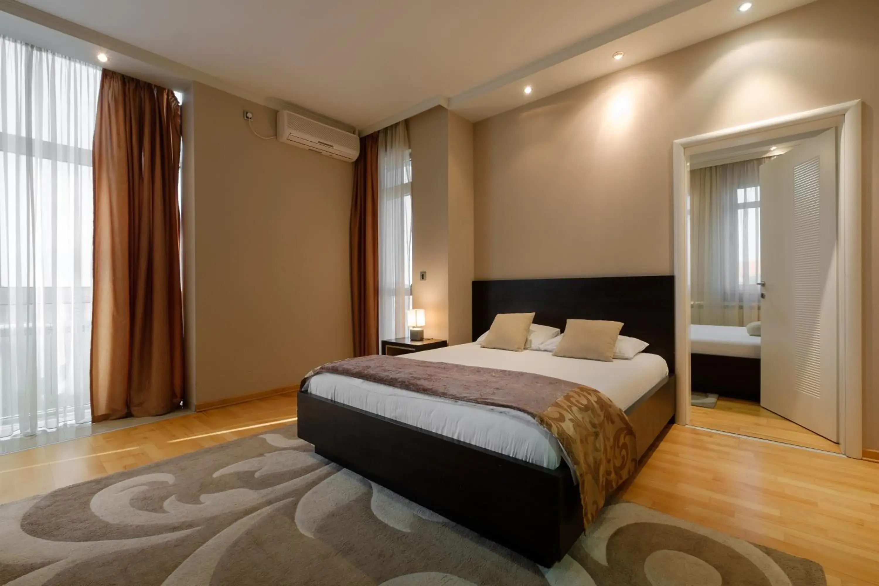 Bedroom, Bed in Apart Hotel K