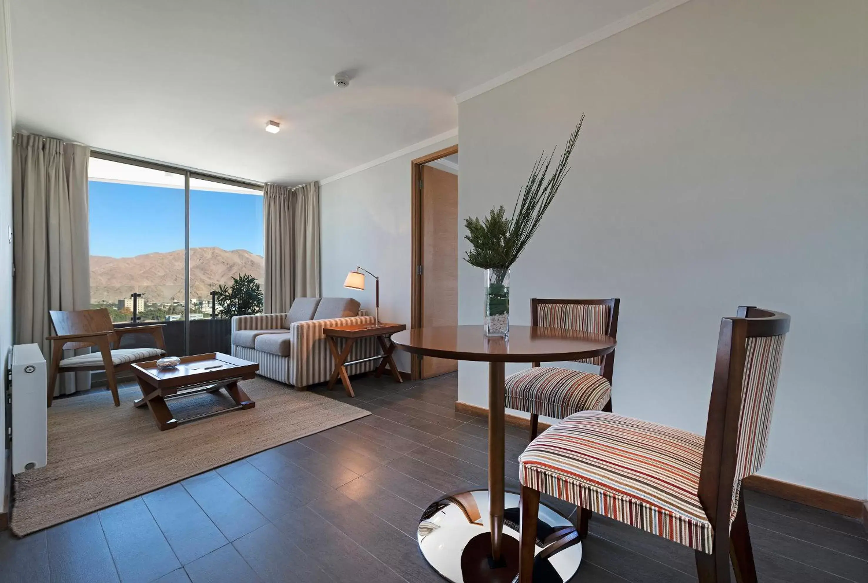 Living room in Hotel Atacama Suites