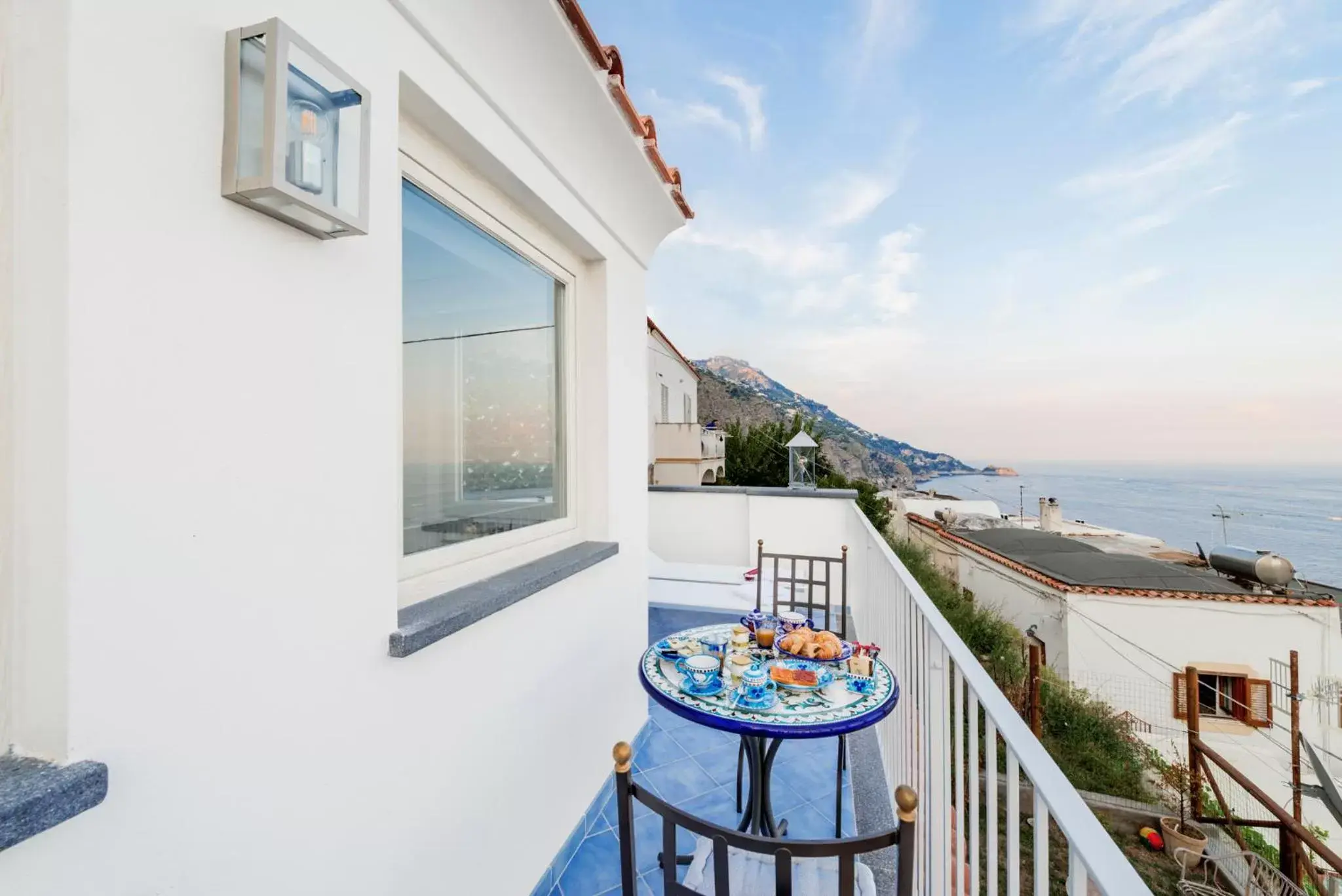 Property building, Balcony/Terrace in La Divina Amalfi Coast