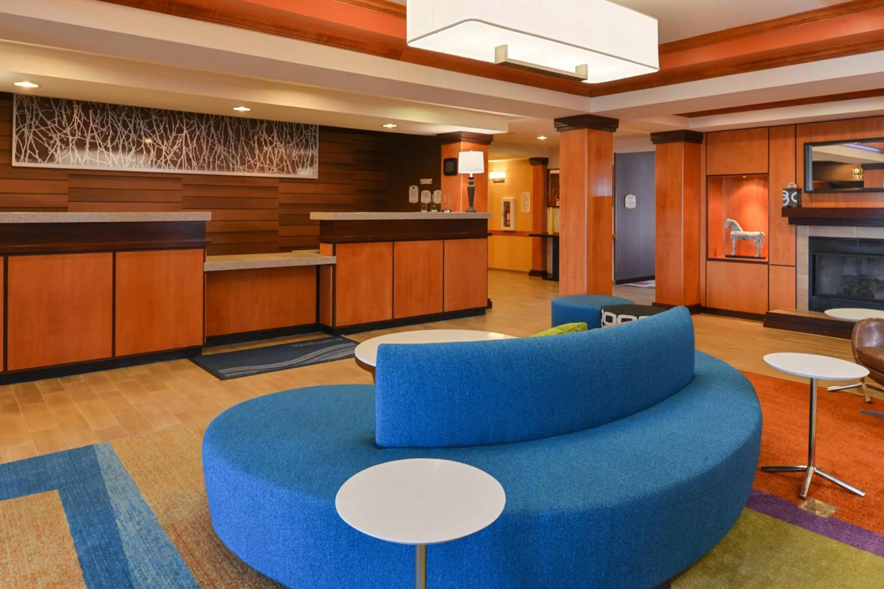 Lobby or reception, Lobby/Reception in Fairfield Inn & Suites Bloomington