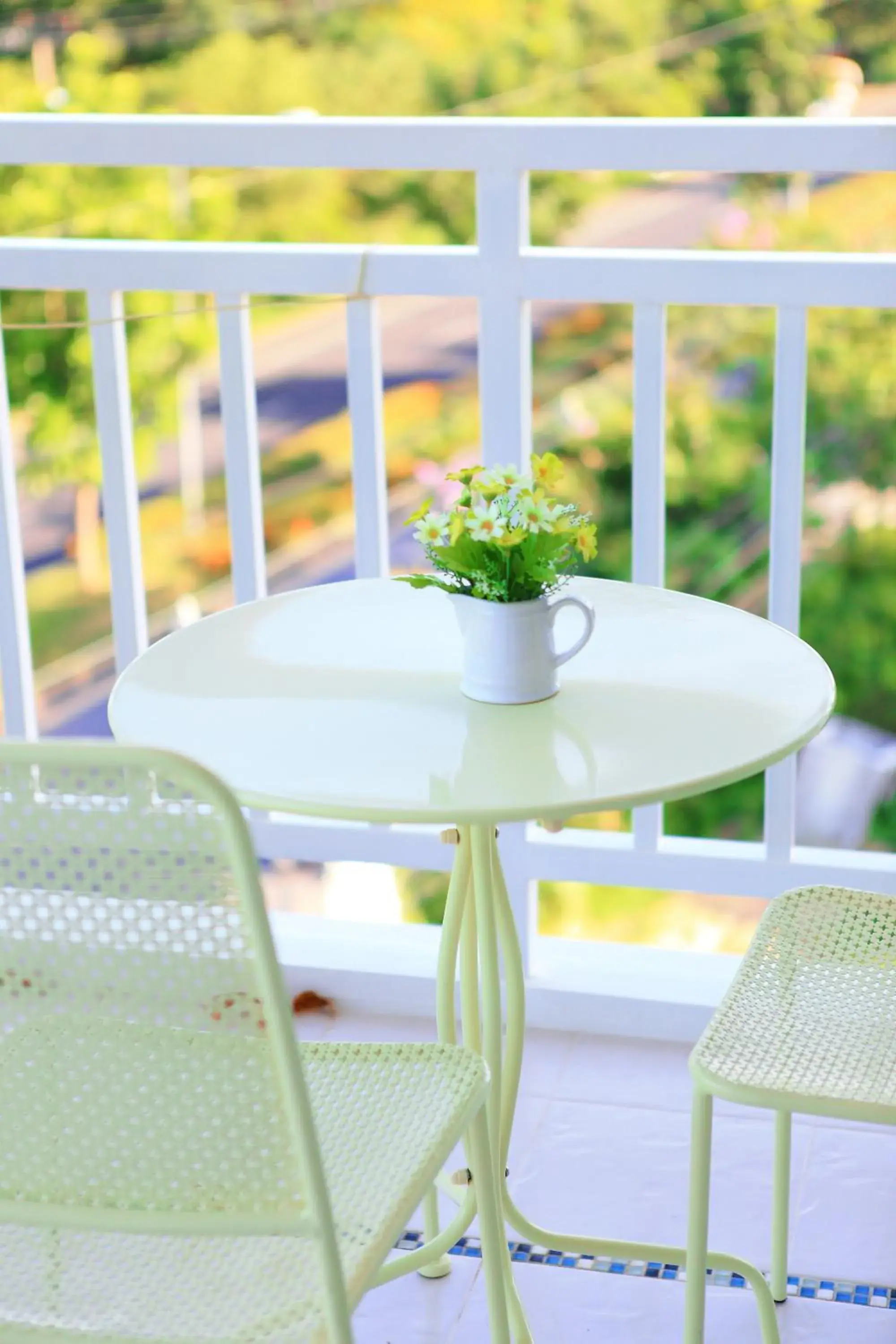 Balcony/Terrace in The Terrace Hotel