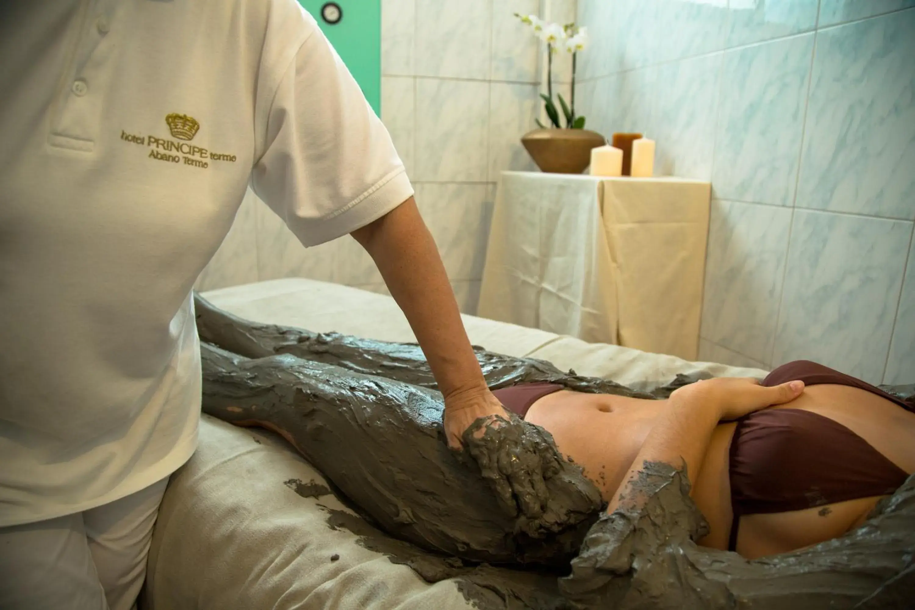 Spa and wellness centre/facilities in Hotel Terme Principe