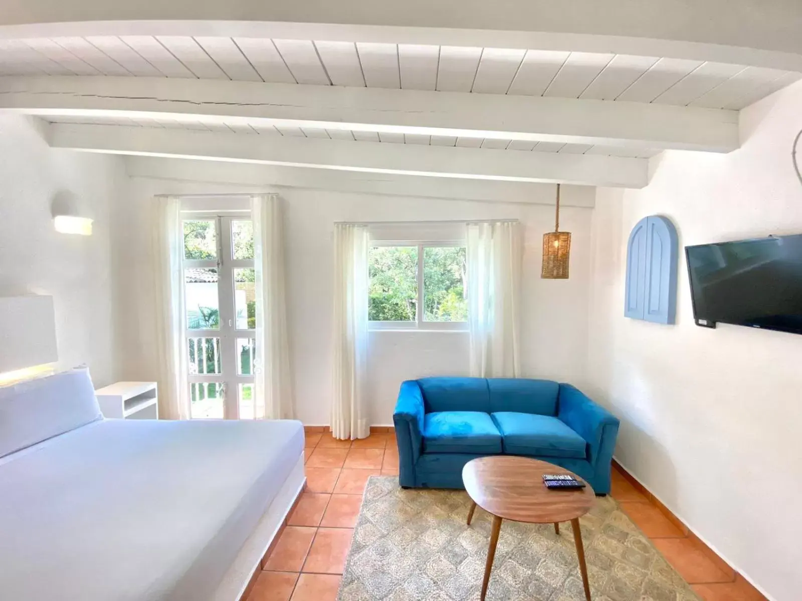 Living room, Seating Area in Hotel Cala Blanca Cuernavaca