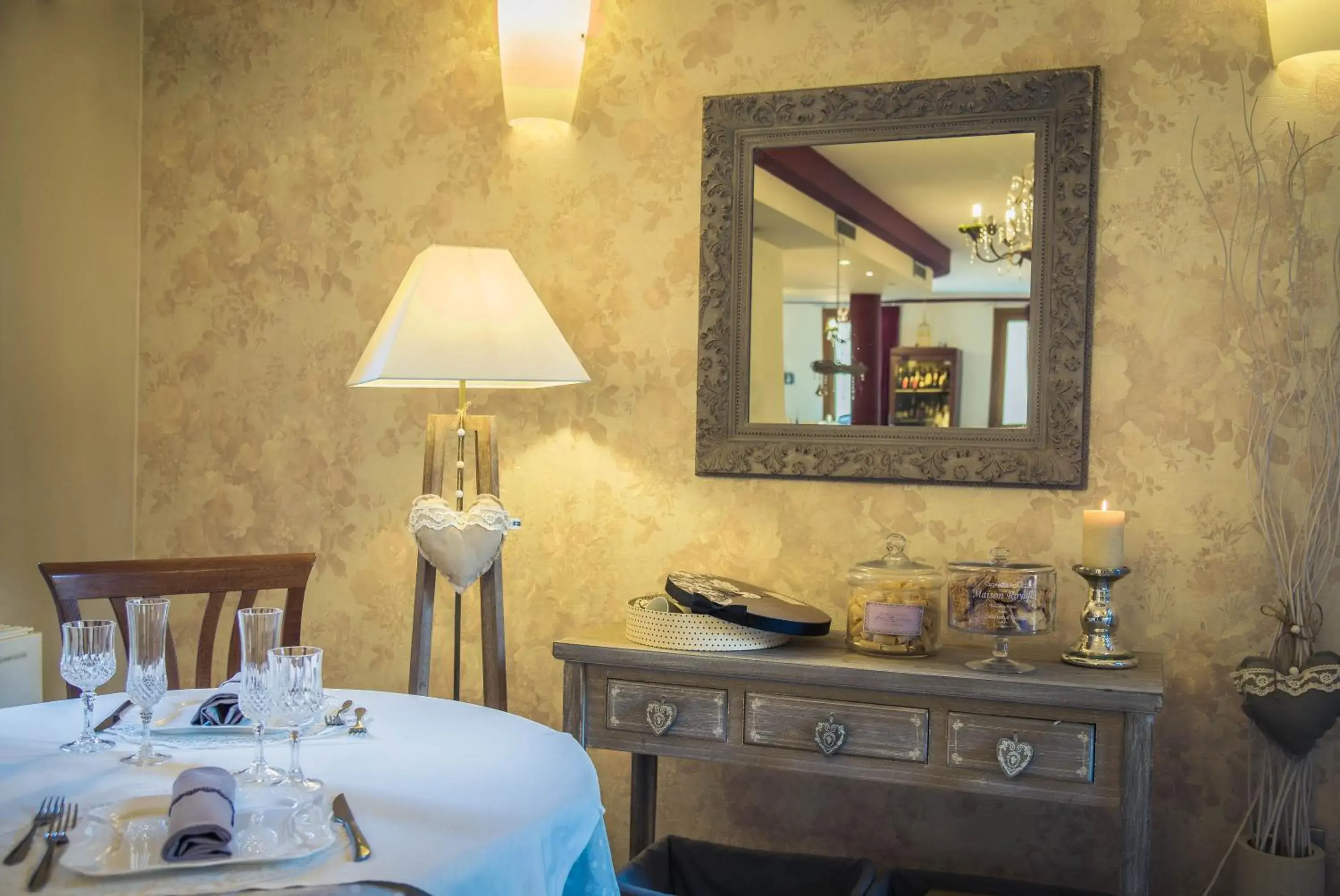 Restaurant/places to eat, Bathroom in Hotel San Paolo
