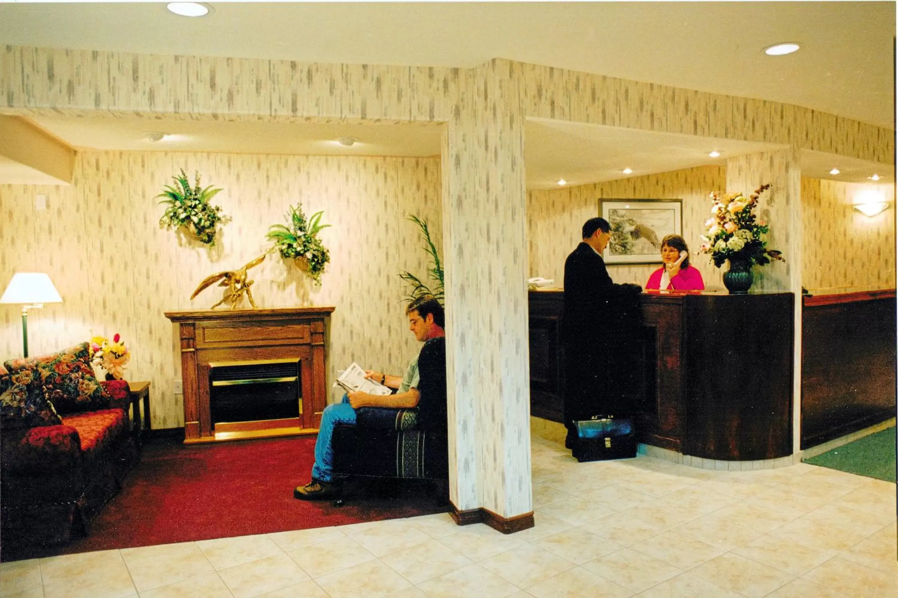 Lobby or reception in Glen Lyon Inn