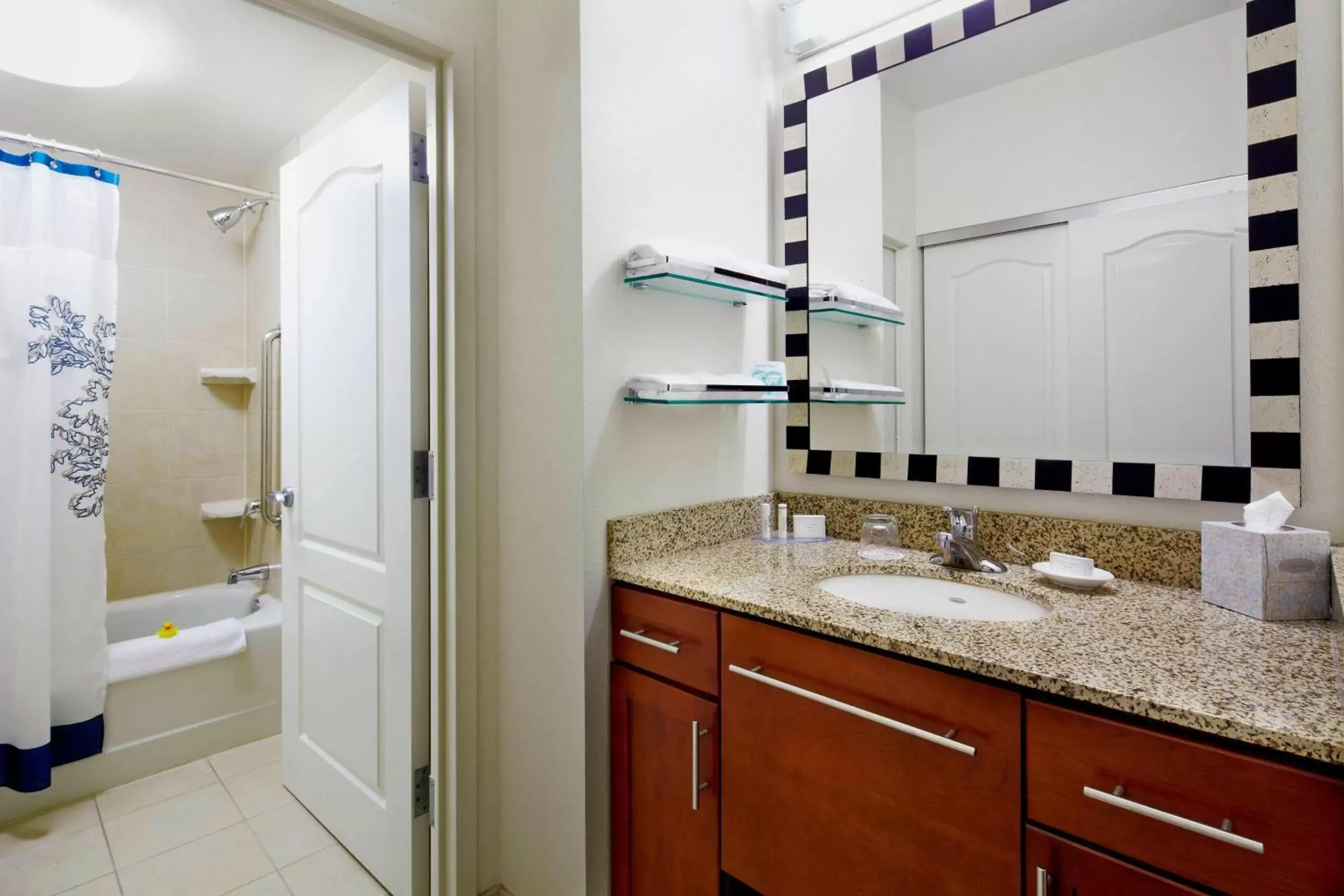 Bathroom in Residence Inn East Rutherford Meadowlands