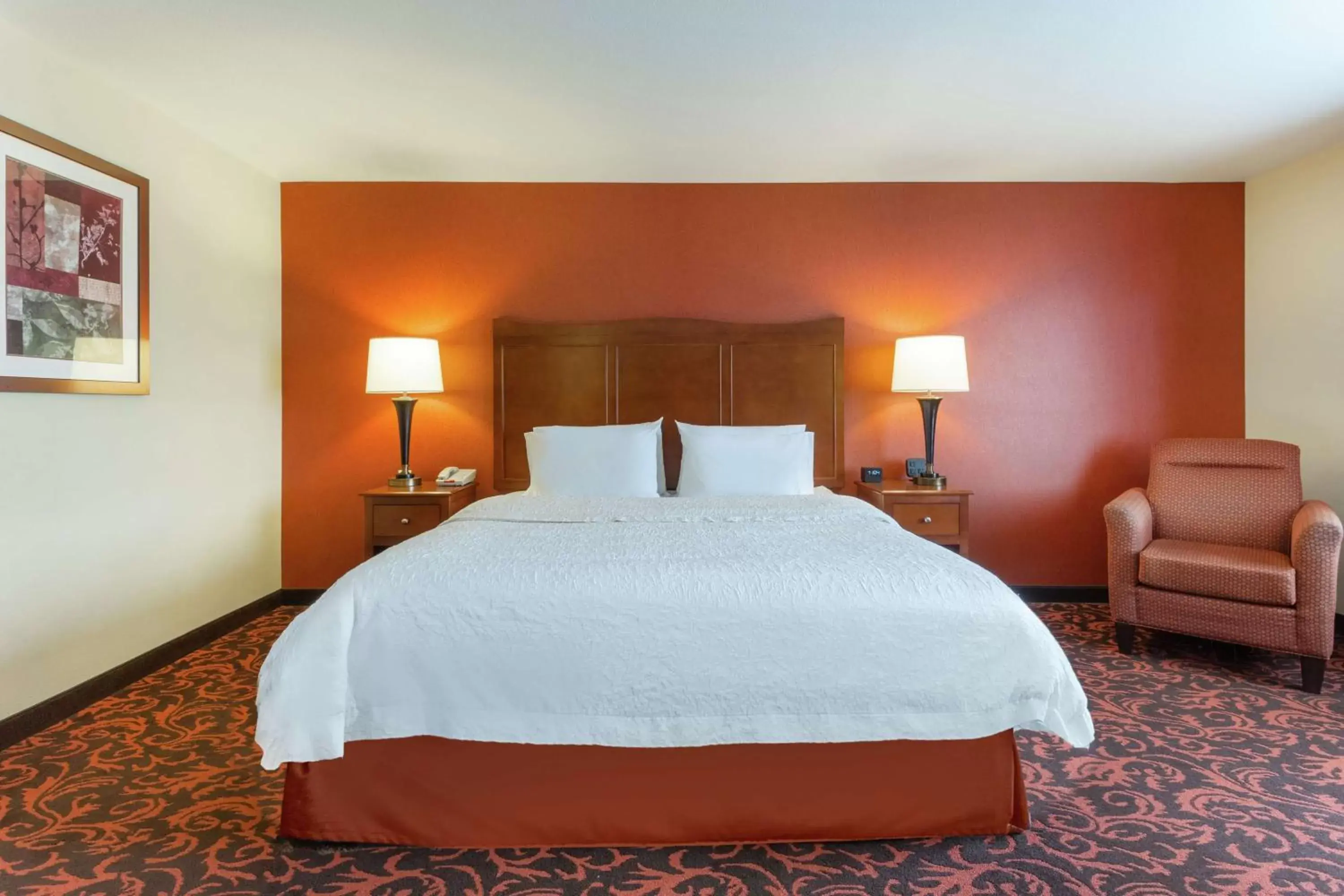 Photo of the whole room, Bed in Hampton Inn Yorkville