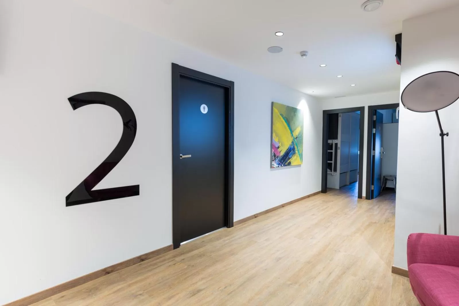 Toilet in Airhostel Barcelona Airport 24h