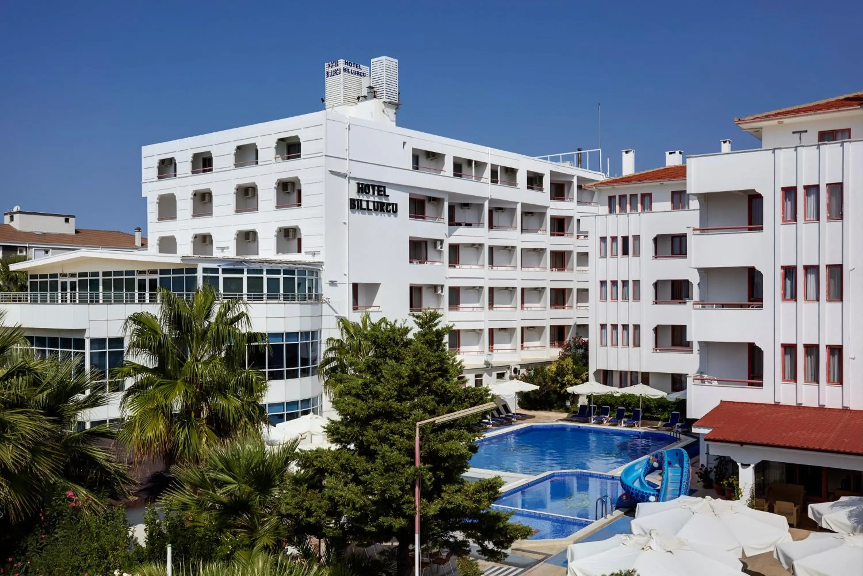 Property building, Pool View in Hotel Billurcu
