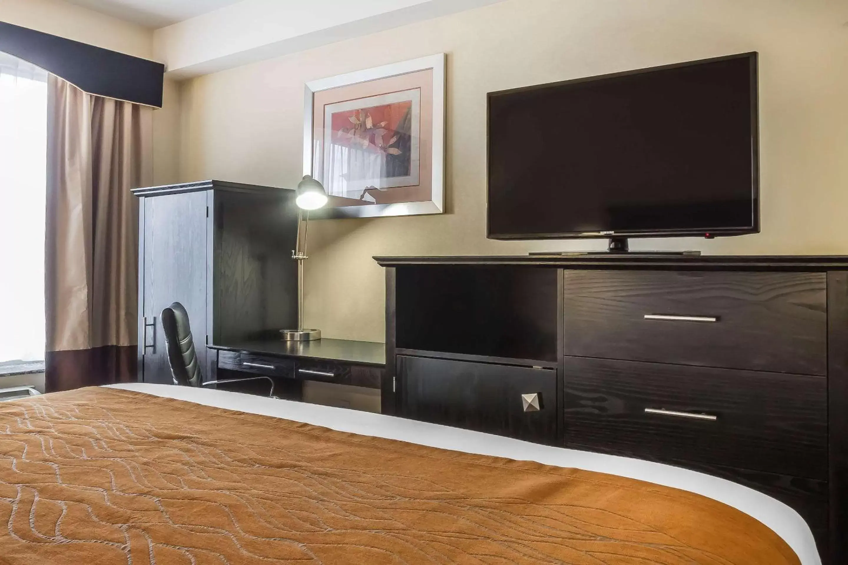 Photo of the whole room, TV/Entertainment Center in Comfort Inn & Suites LaGuardia Airport