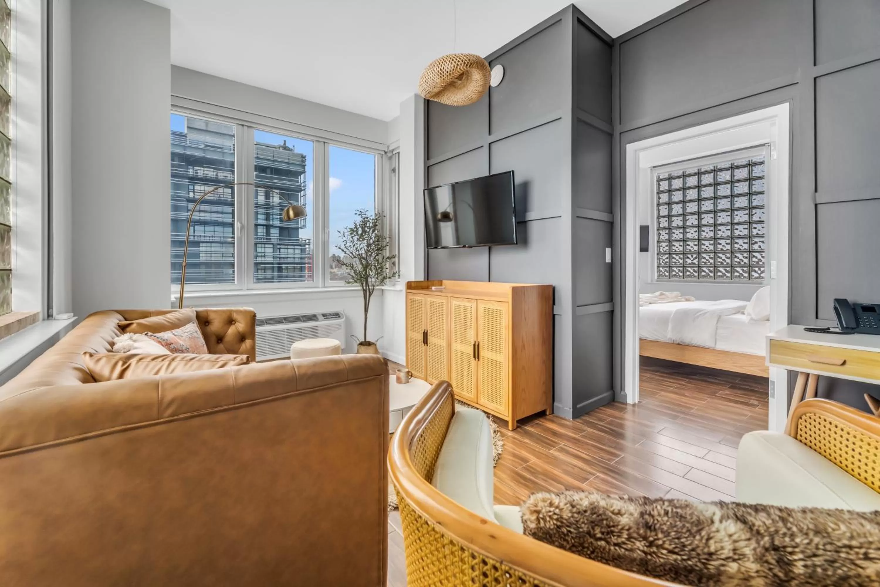 TV and multimedia in The Modernist Hotel