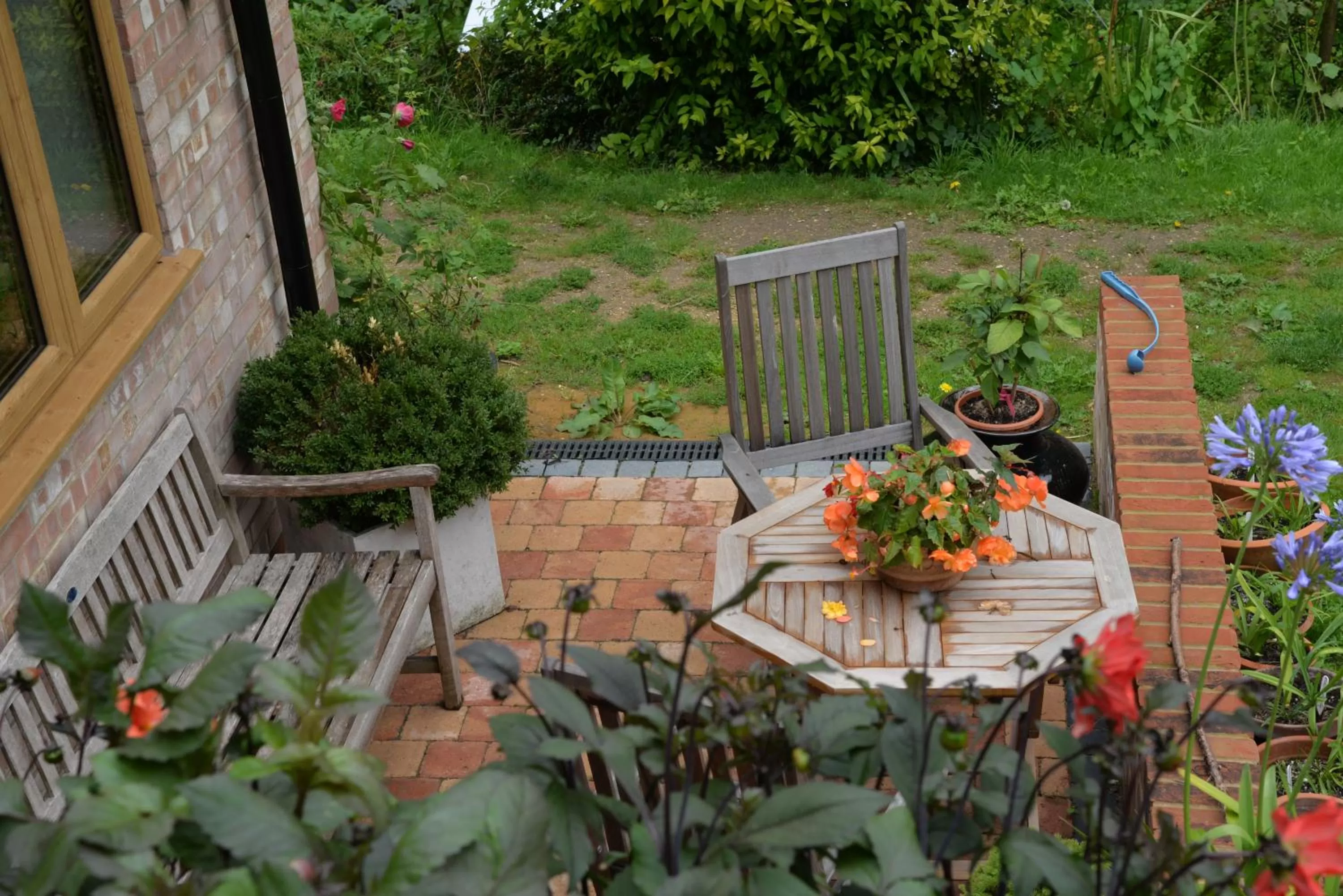 Patio in Thatchcombe B&B