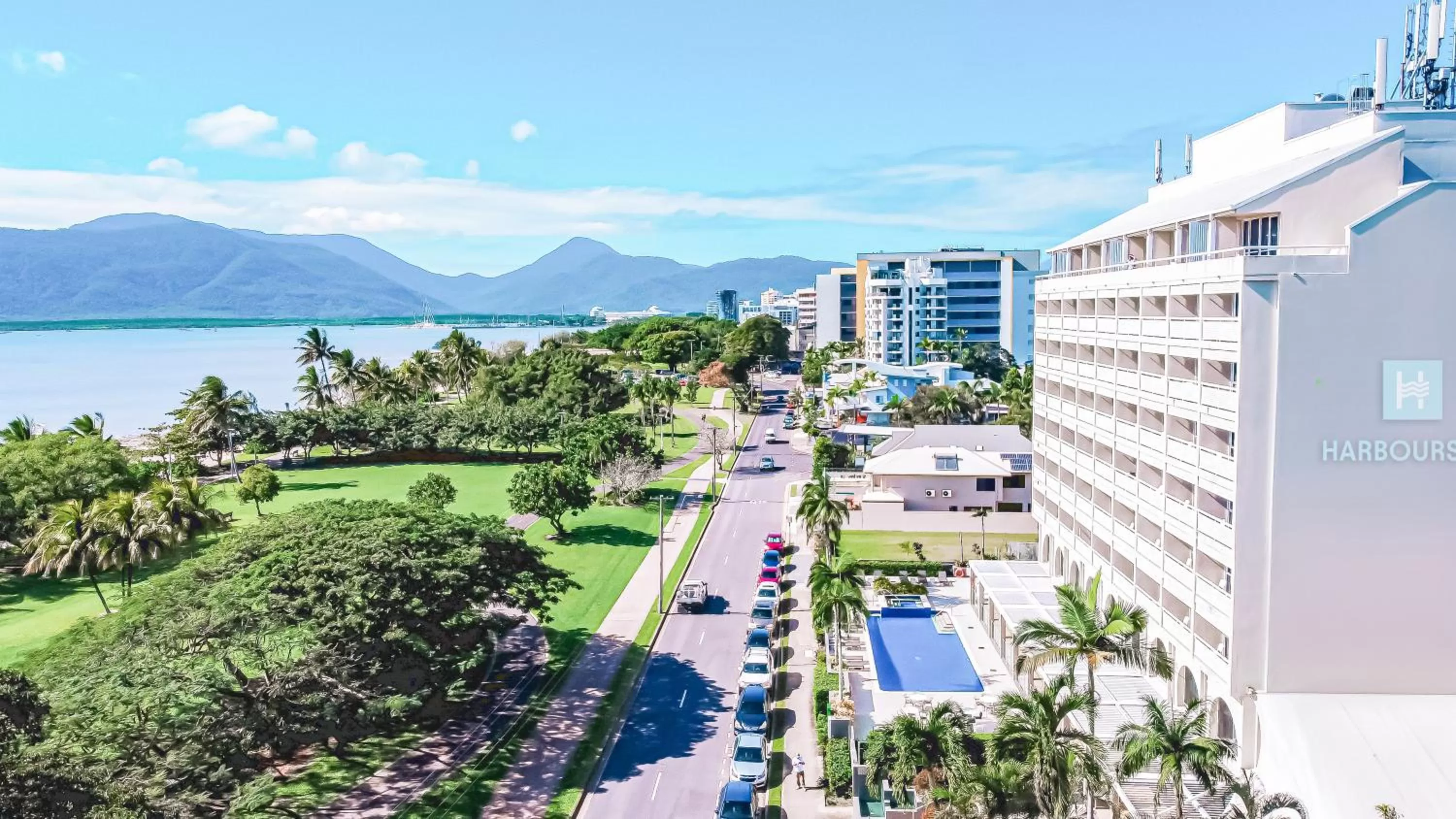 Property building in Cairns Harbourside Hotel