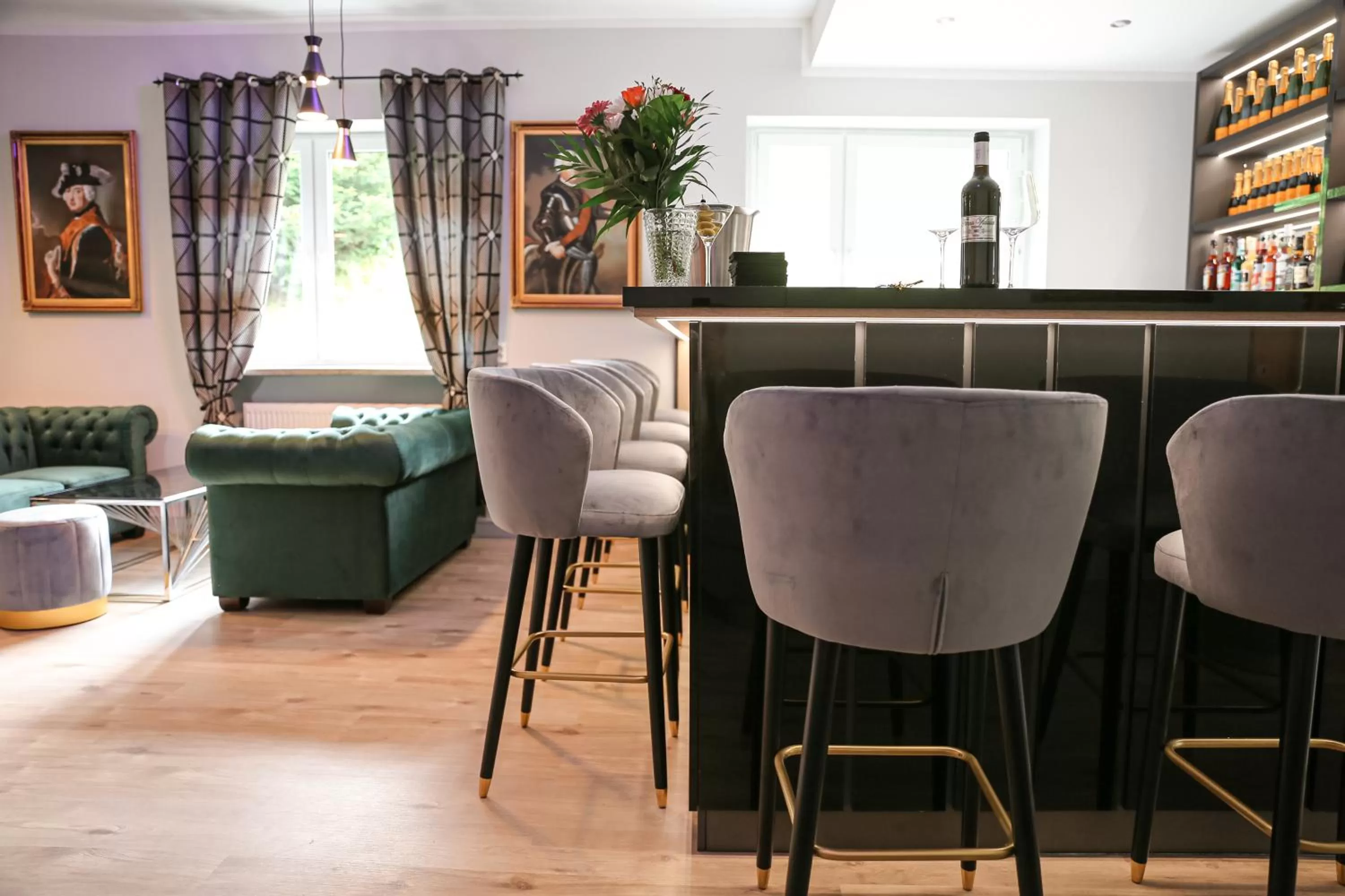 Lounge or bar in Hotel Waldeslust