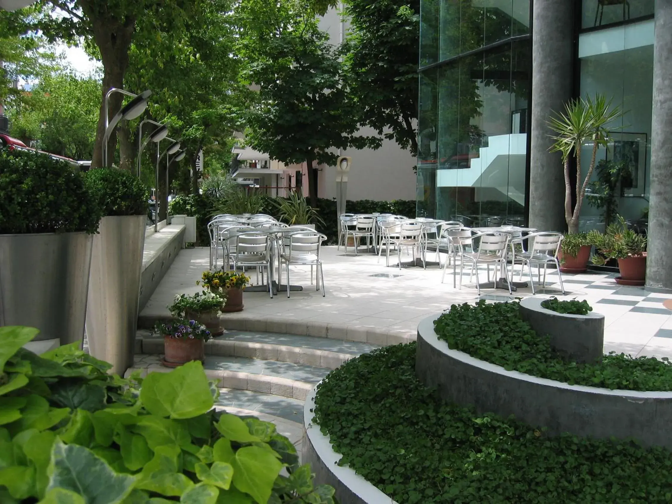 Property building, Patio/Outdoor Area in Hotel Ali d'Oro
