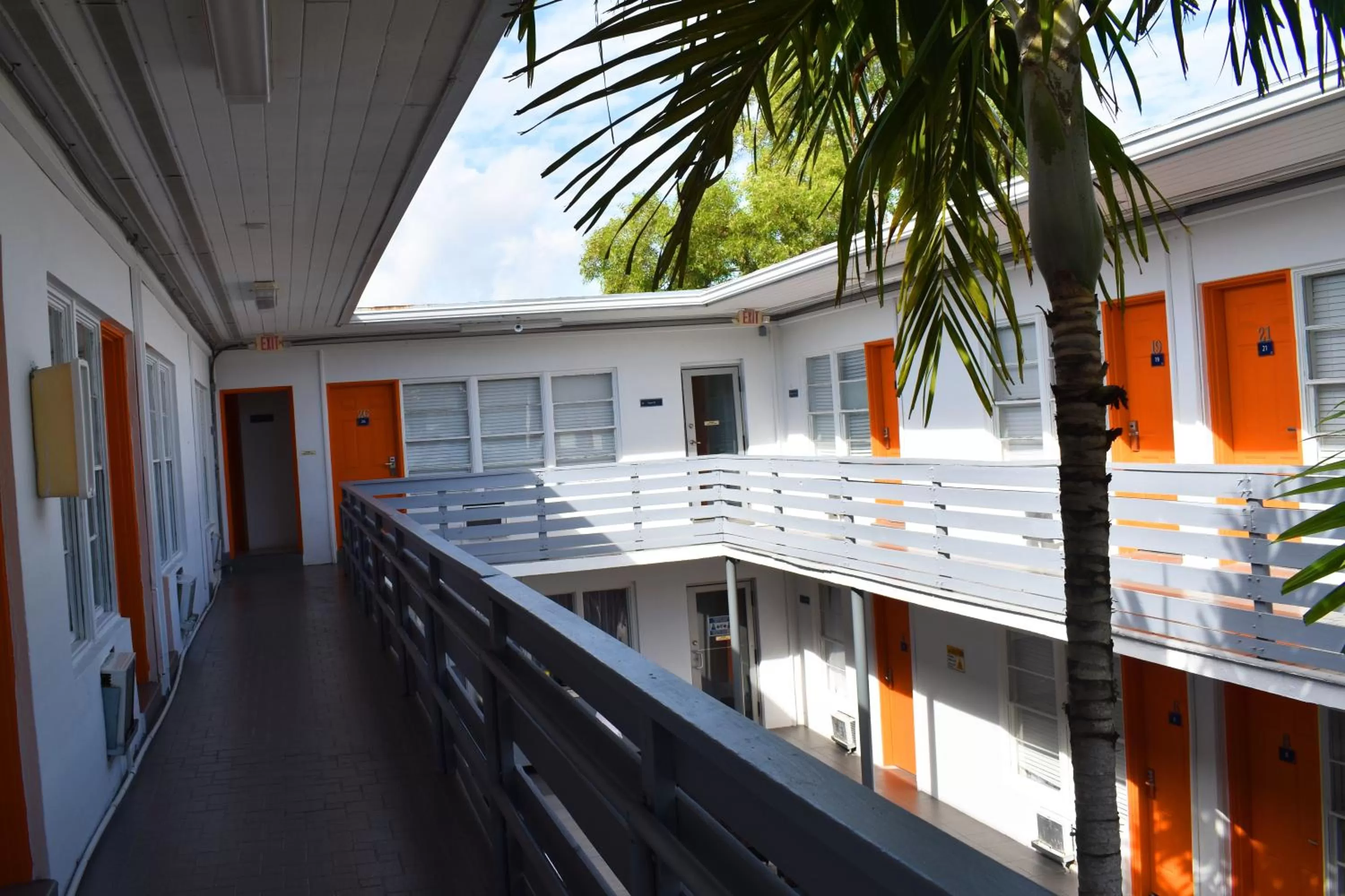 Balcony/Terrace in Travelodge by Wyndham Miami Biscayne Bay