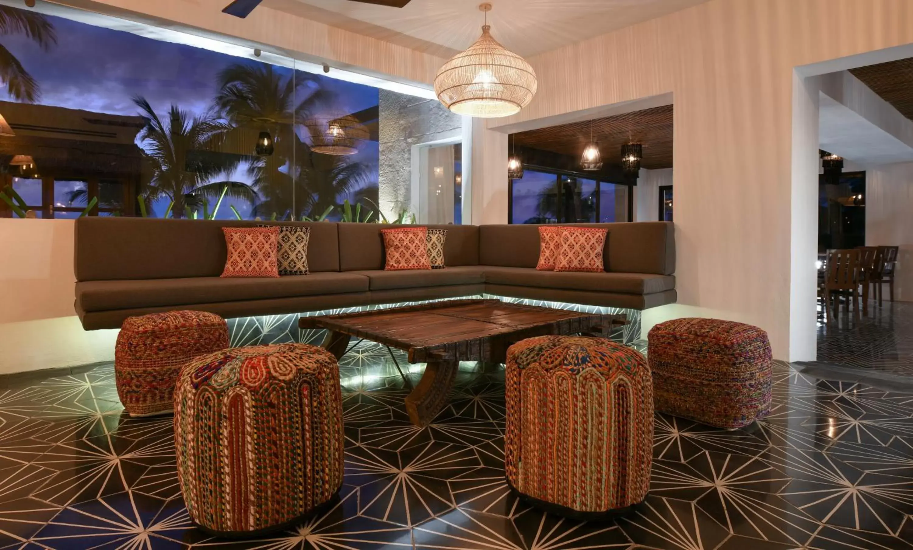 Lobby/Reception in Casa del Jaguar Beach Hotel