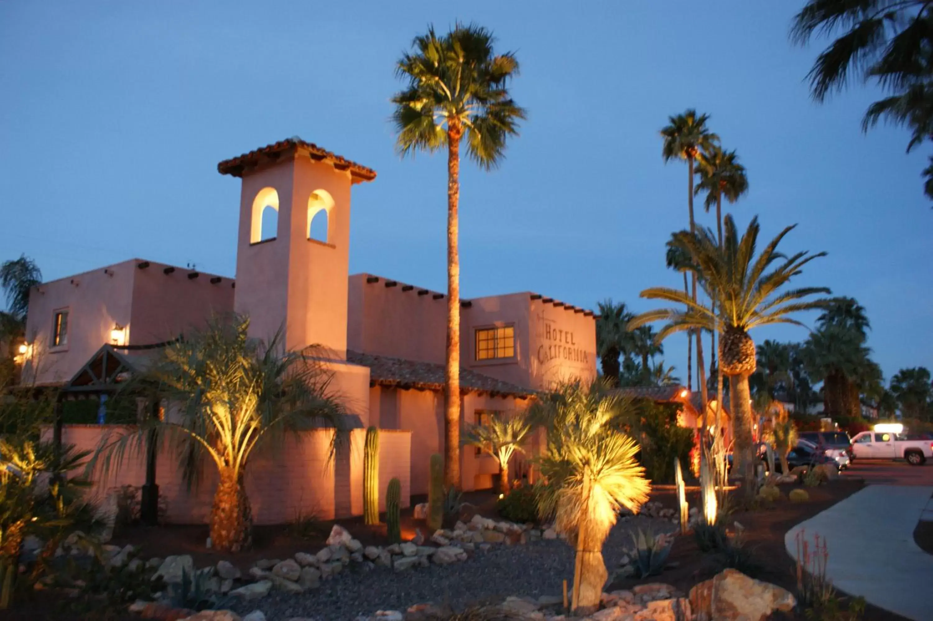 Property building, Garden in Hotel California