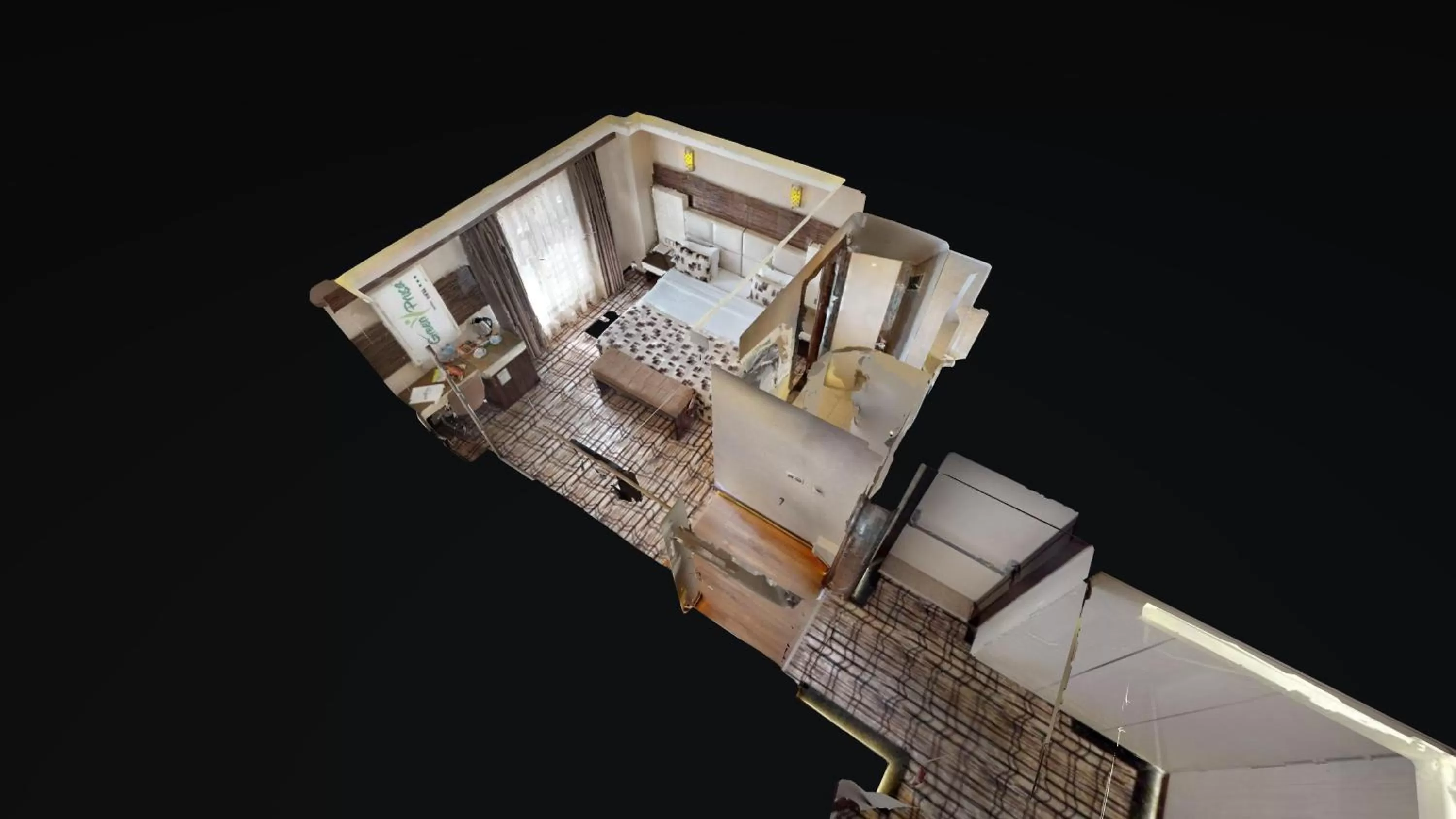 Bird's eye view in Green Prusa Hotel