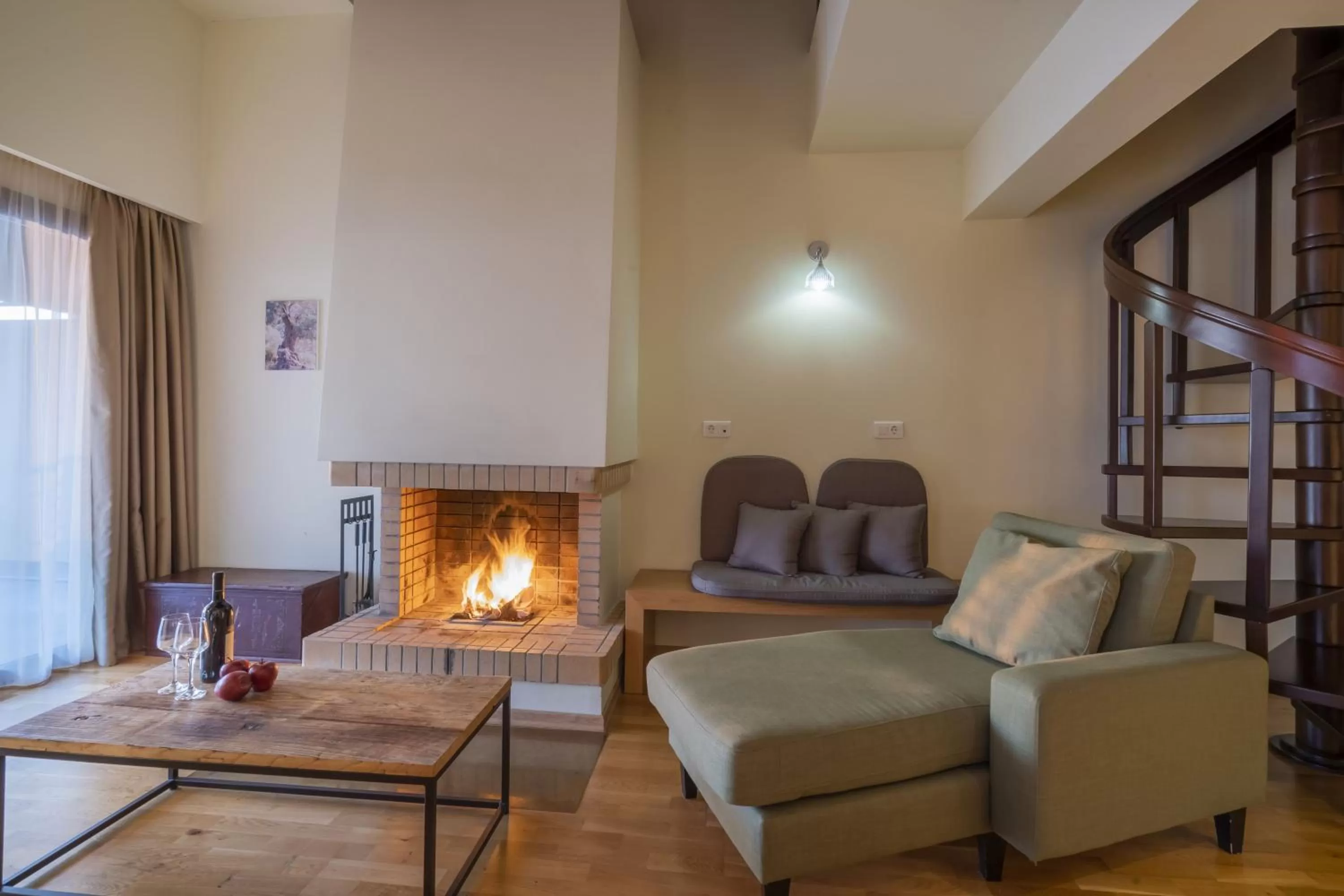 Living room in Anemolia Mountain Resort