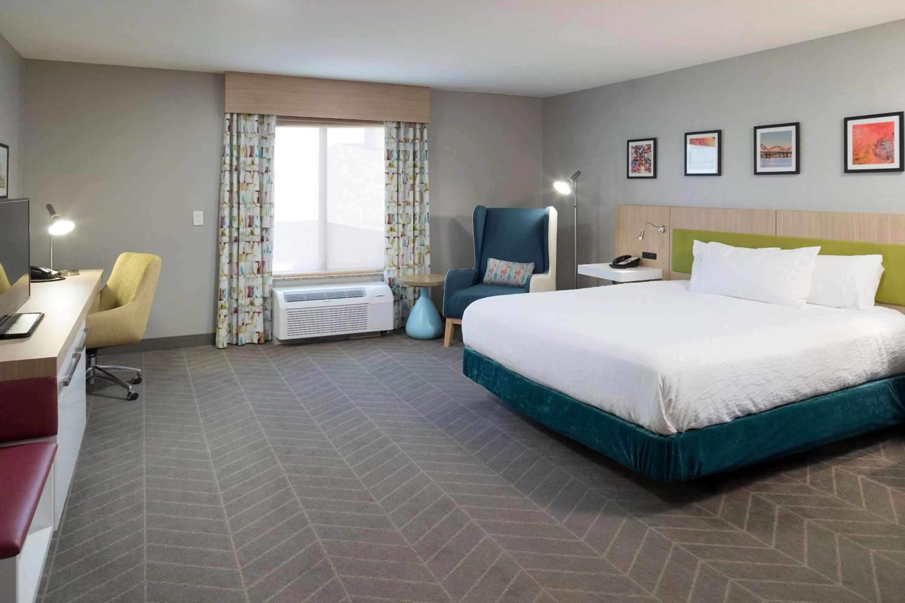 Bedroom, Bed in Hilton Garden Inn Sioux City Riverfront