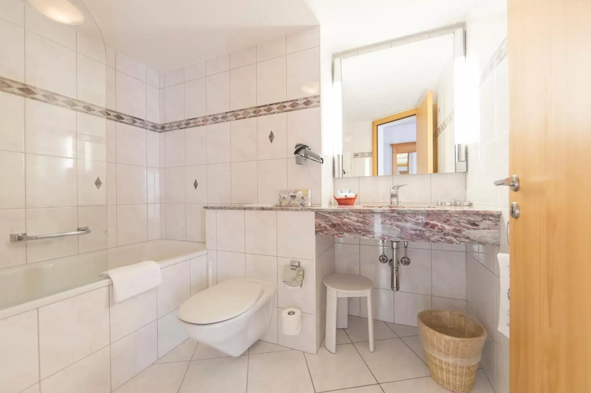 Bathroom in Hotel Bernina