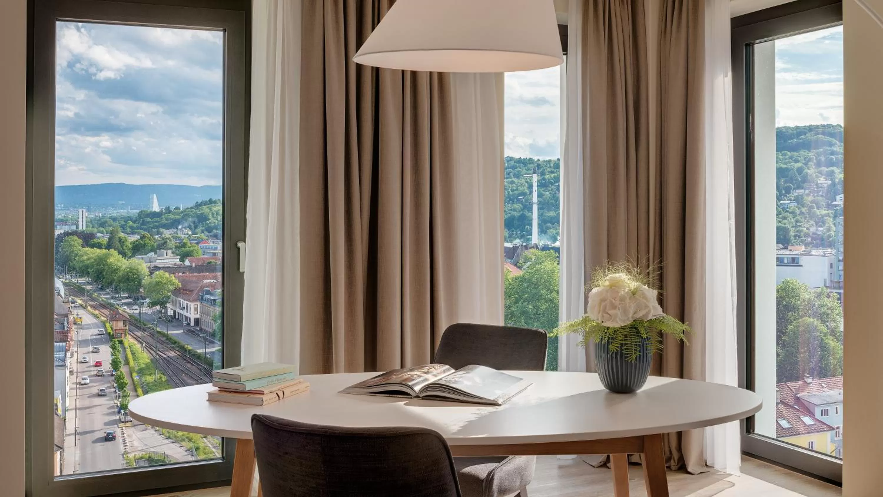 View (from property/room) in Hotel Stadt Lörrach