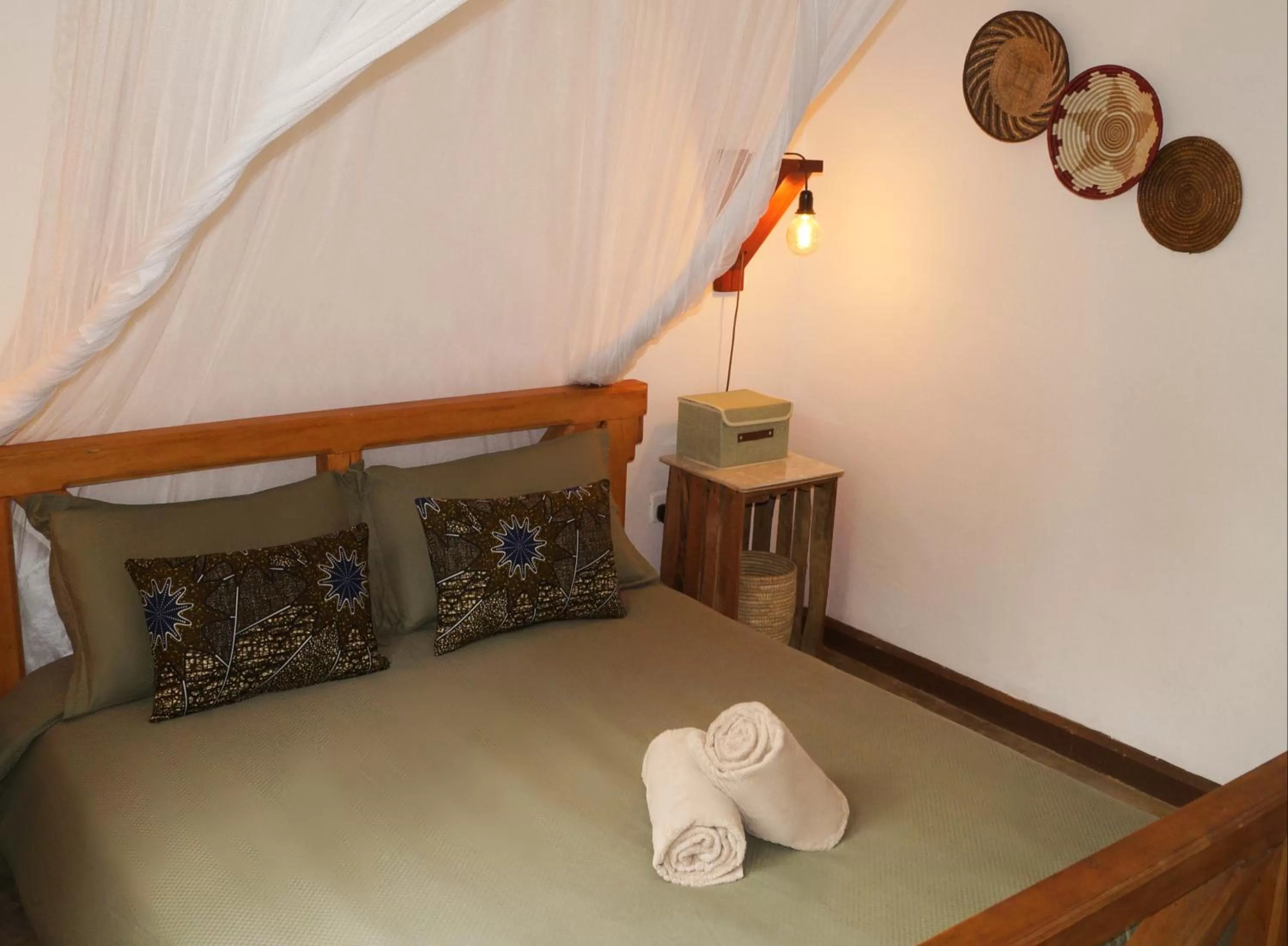 Bed in Utamaduni House B&B