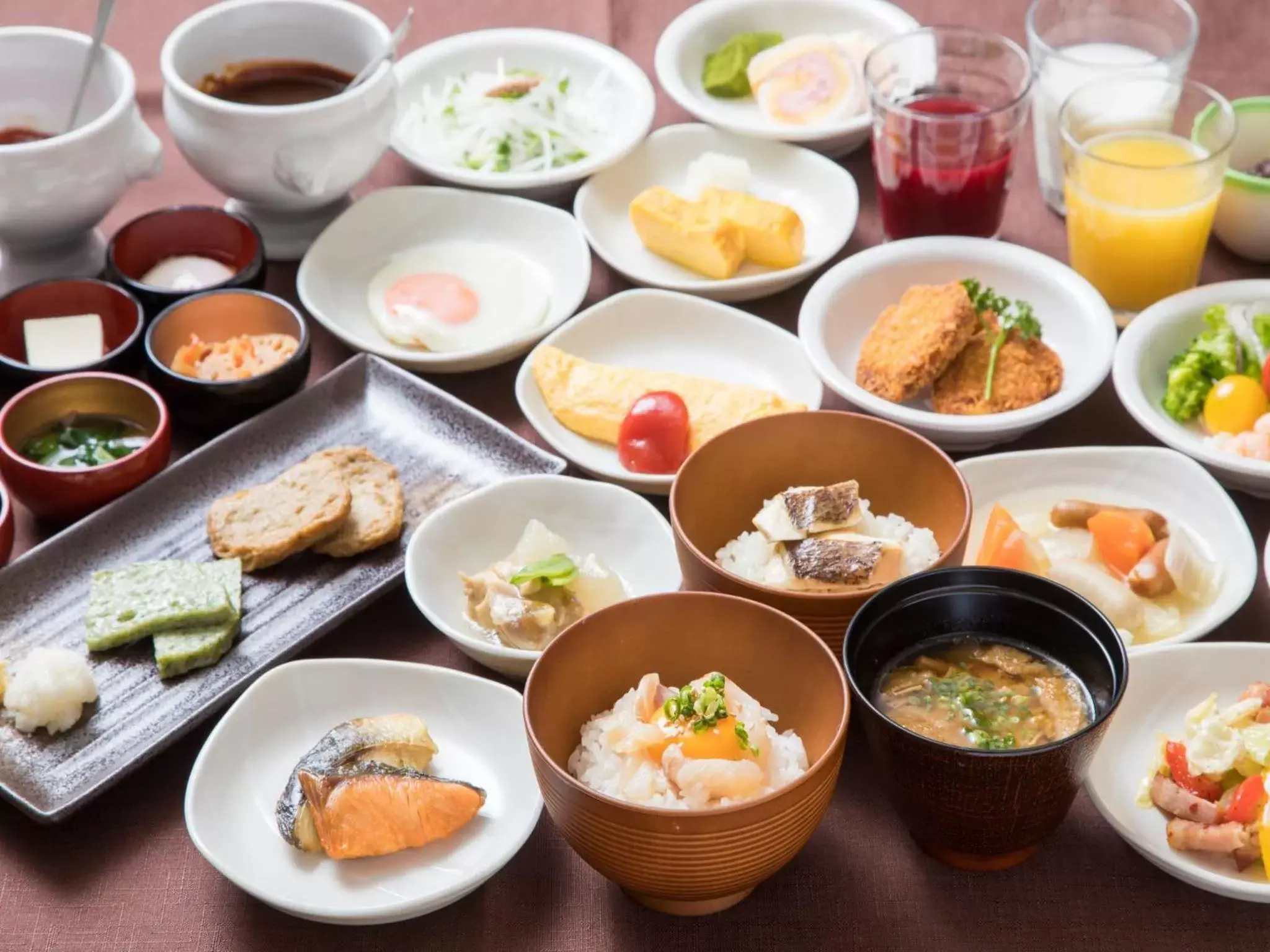 Breakfast in Dormy Inn Matsuyama Natural Hot Spring