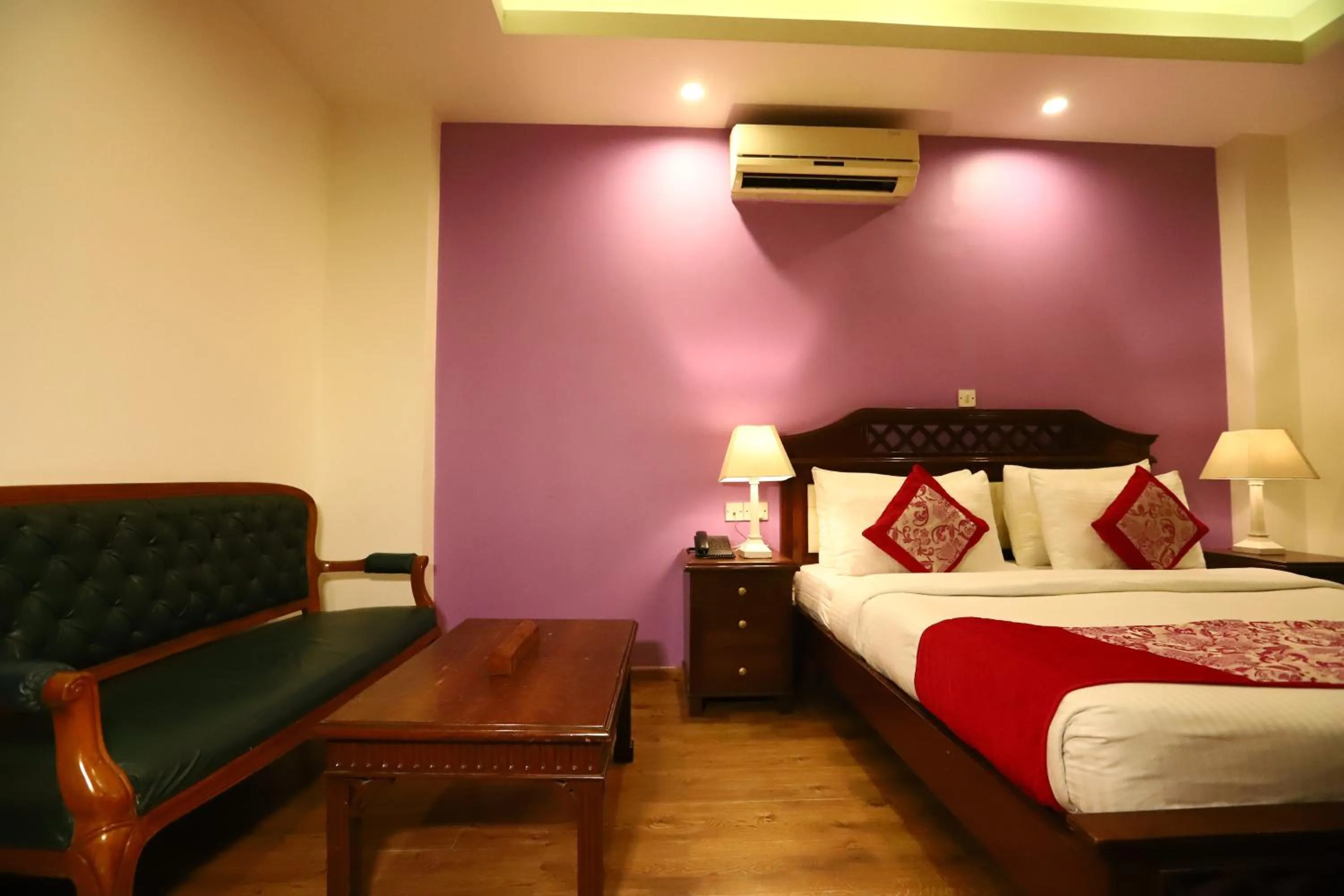 Bed in Hotel Ambica Palace AIIMS New Delhi - Couple Friendly Local ID Accepted