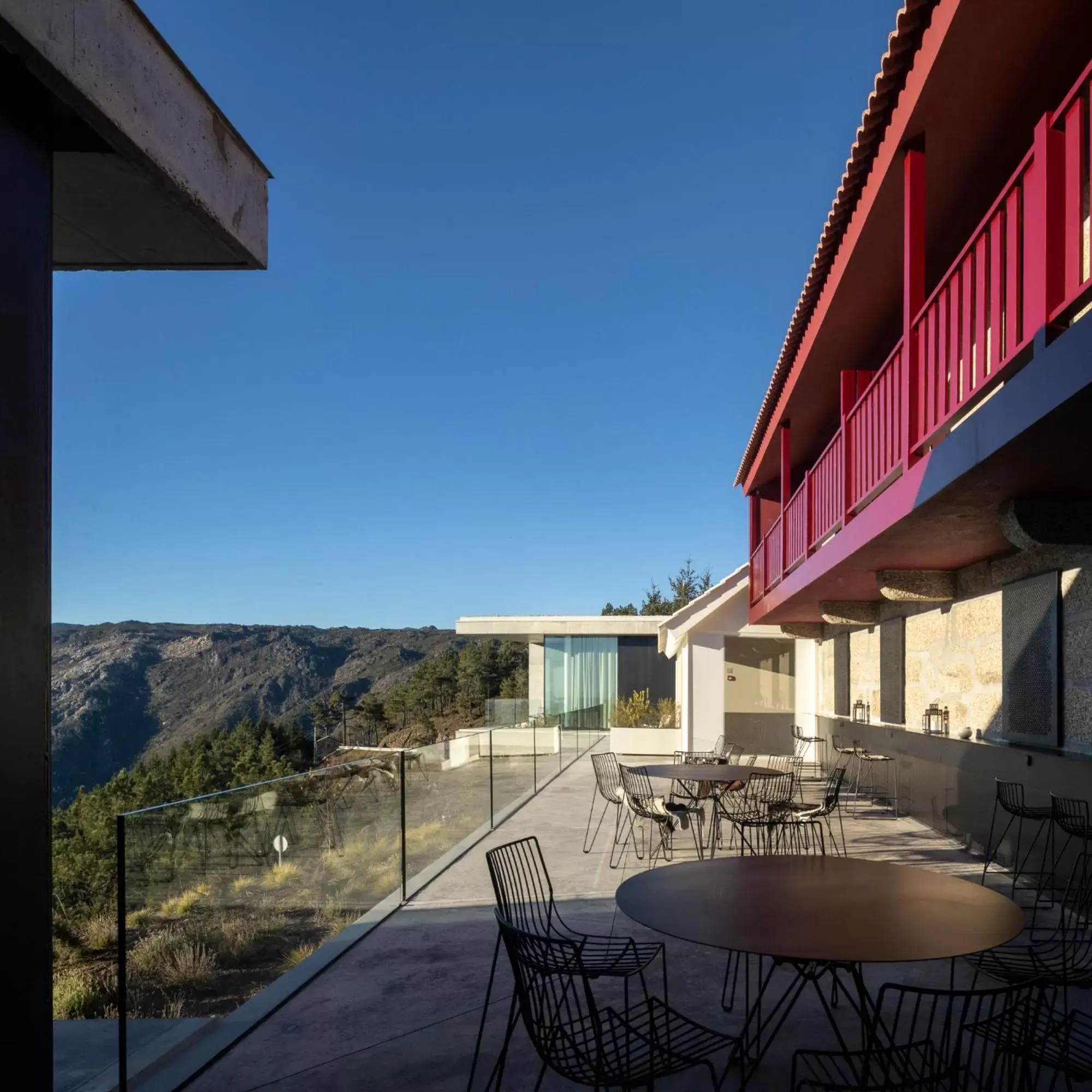 Balcony/Terrace in Casa de São Lourenço - Burel Mountain Hotels