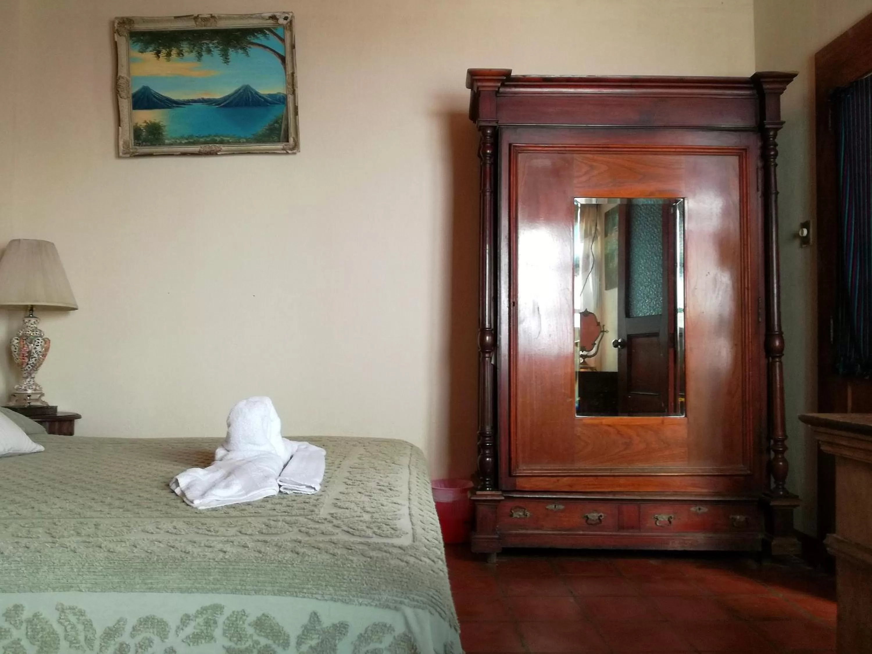 Bedroom, Bed in Posada San Sebastian