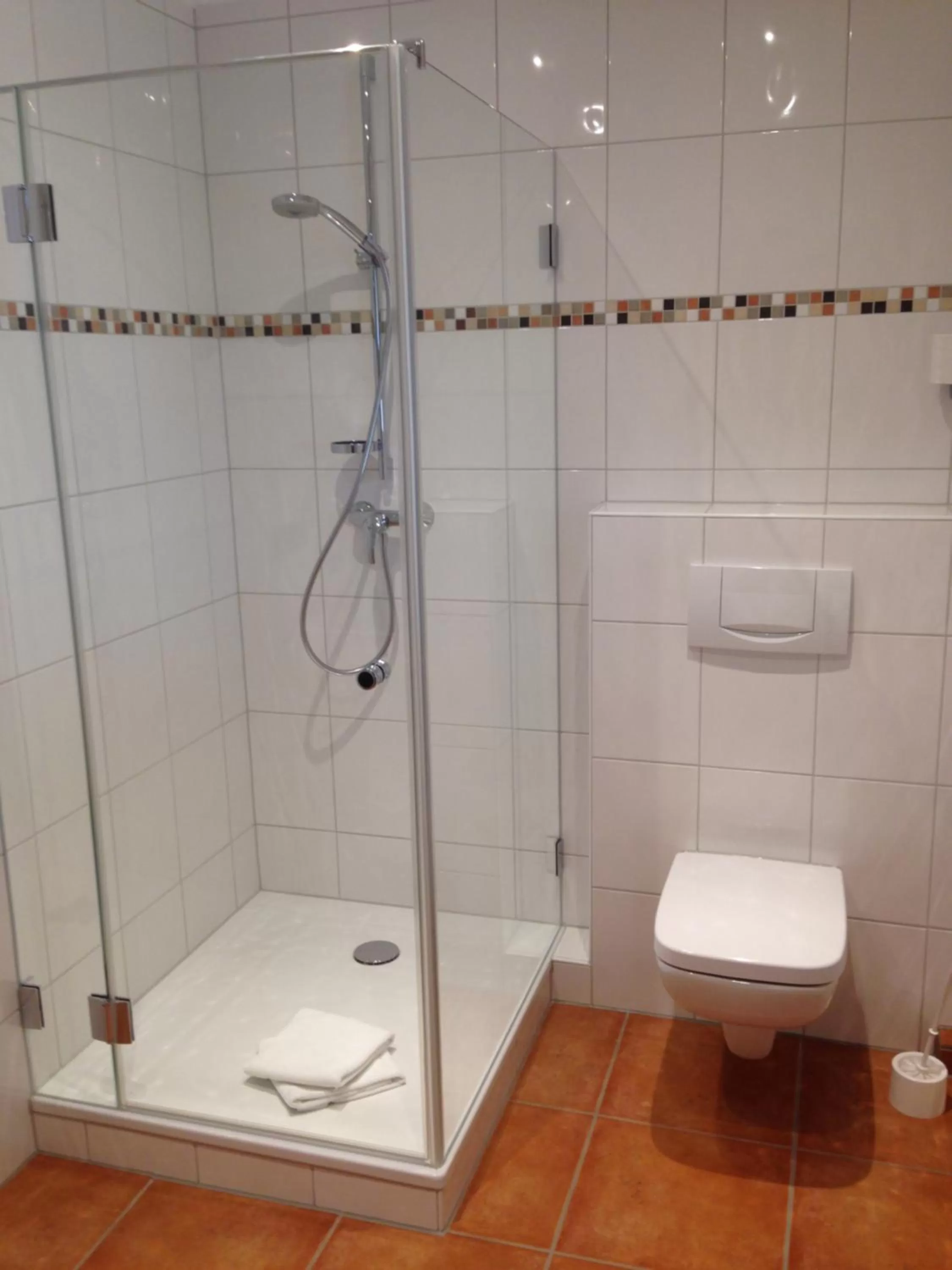 Bathroom in Hotel Hubertus Hamacher