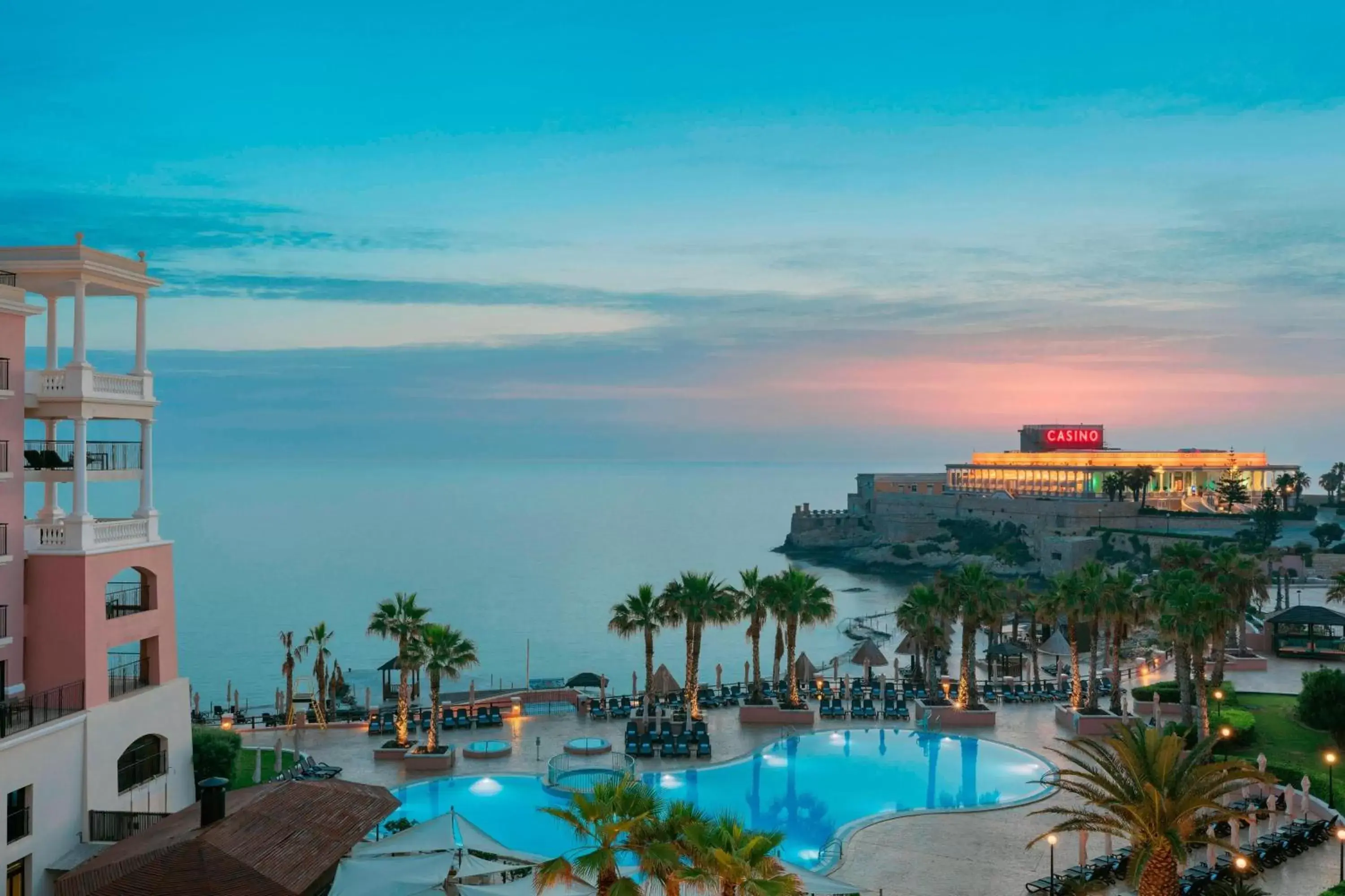 Swimming pool, Pool View in The Westin Dragonara Resort, Malta