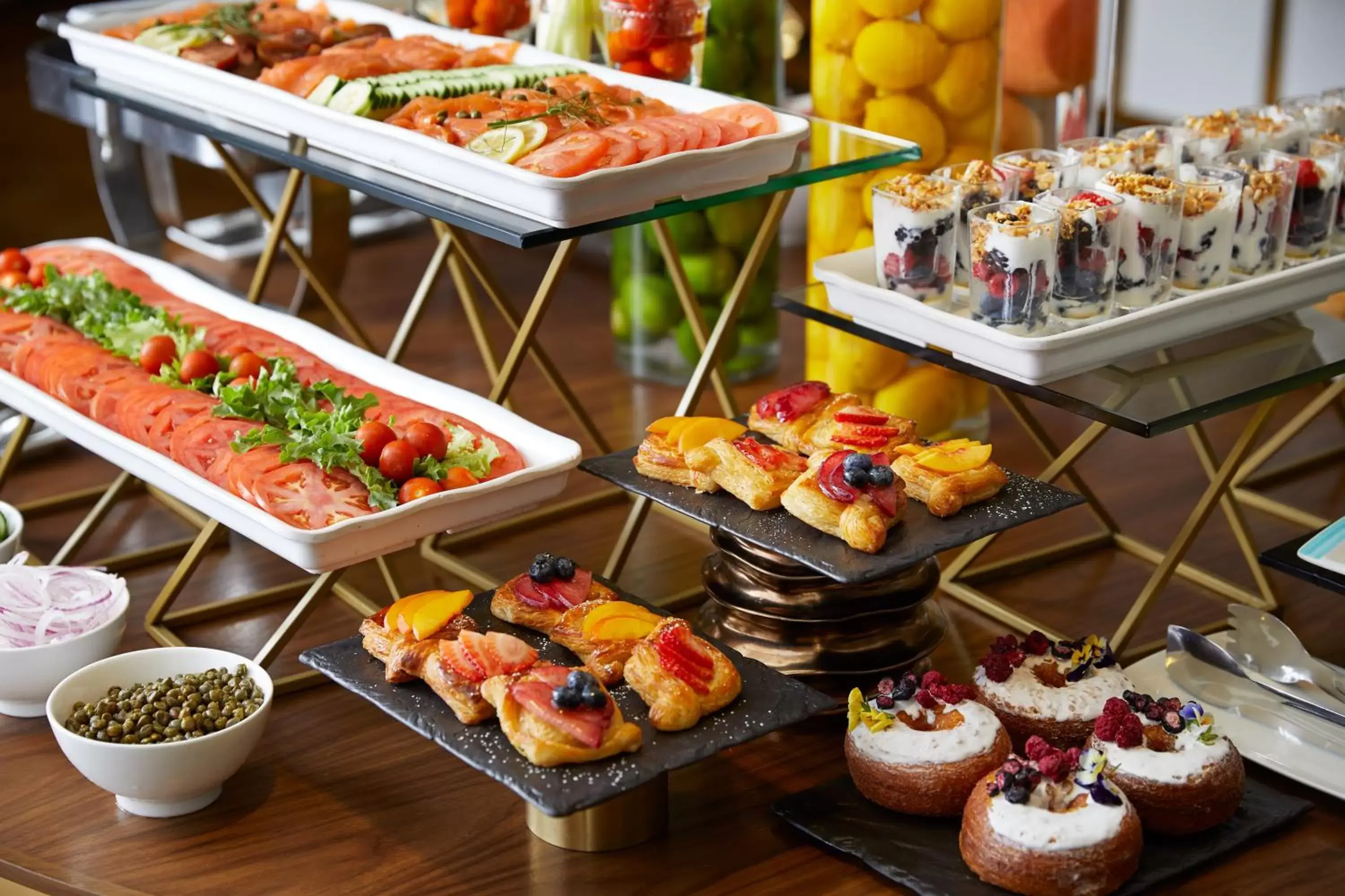 Buffet breakfast, Food in The London West Hollywood at Beverly Hills