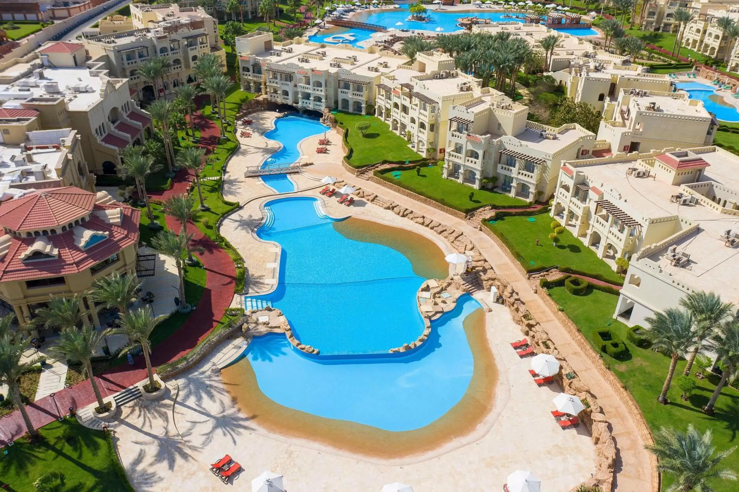 Pool view, Bird's-eye View in Rixos Sharm El Sheikh - Ultra All Inclusive Adults Only 18 Plus