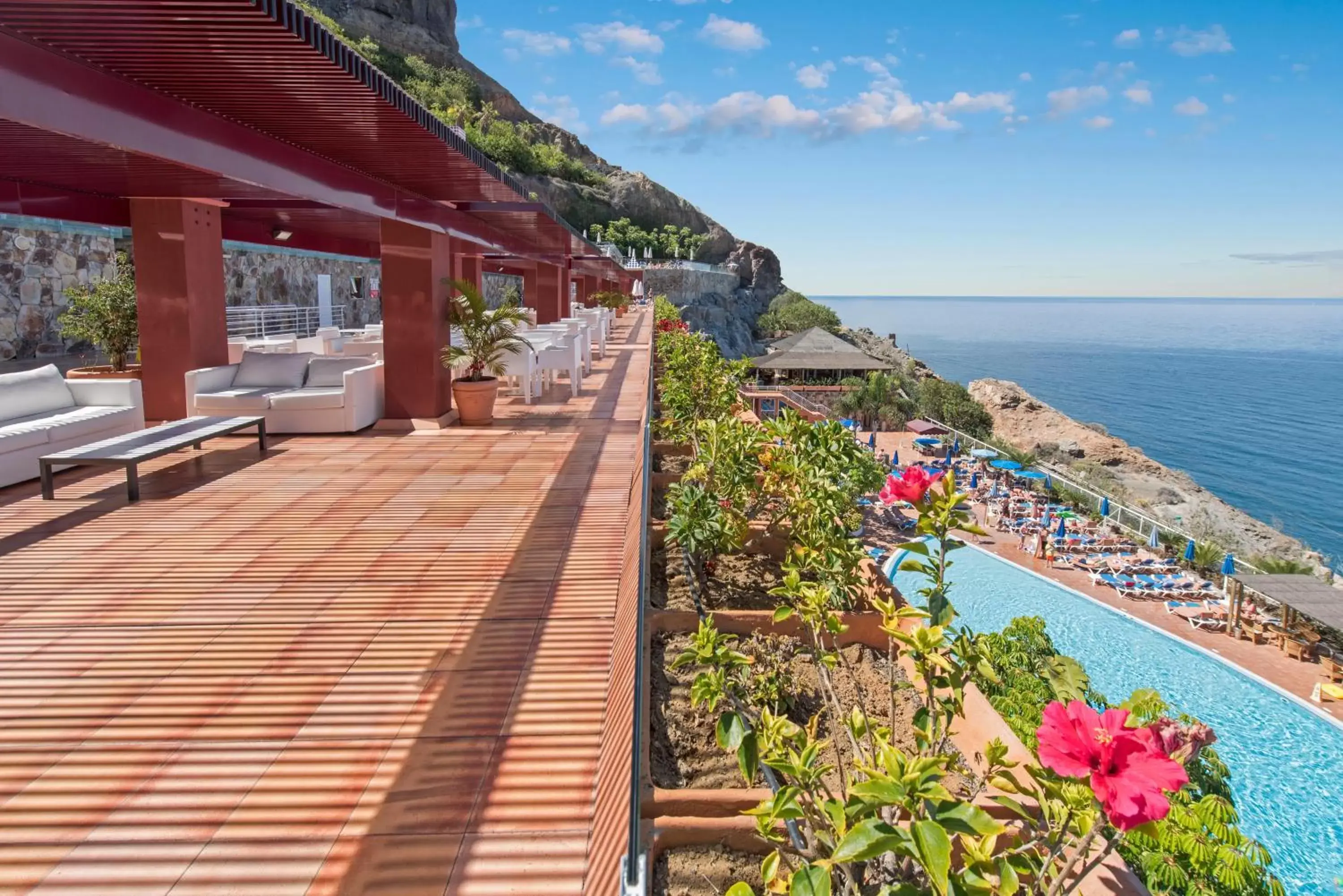 Balcony/Terrace in Mogan Princess & Beach Club