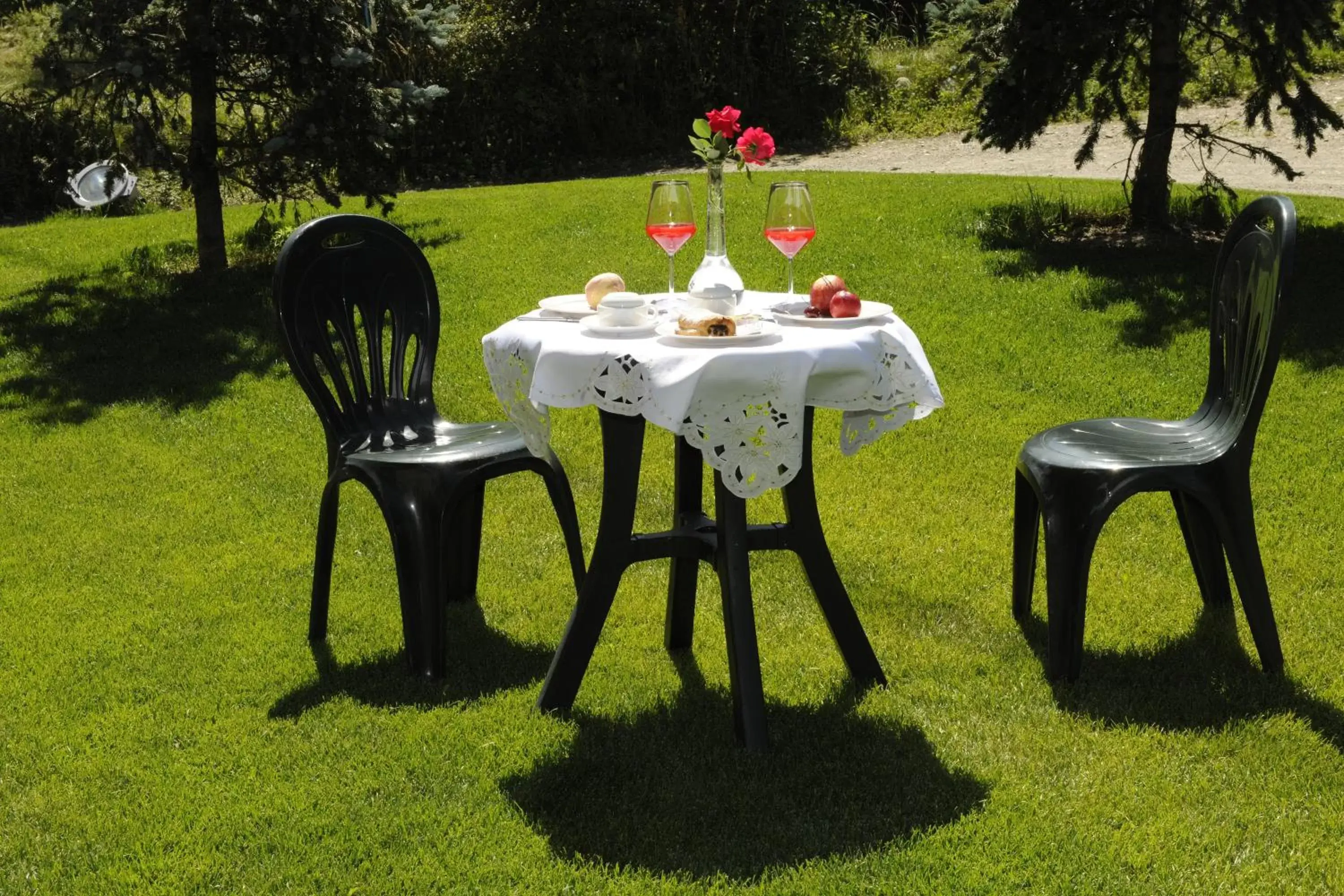 Garden in Hotel Garni Pegrà