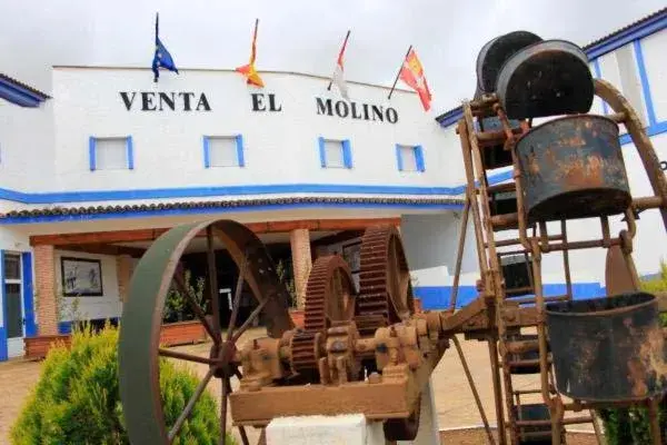 Facade/entrance in Hotel Venta El Molino