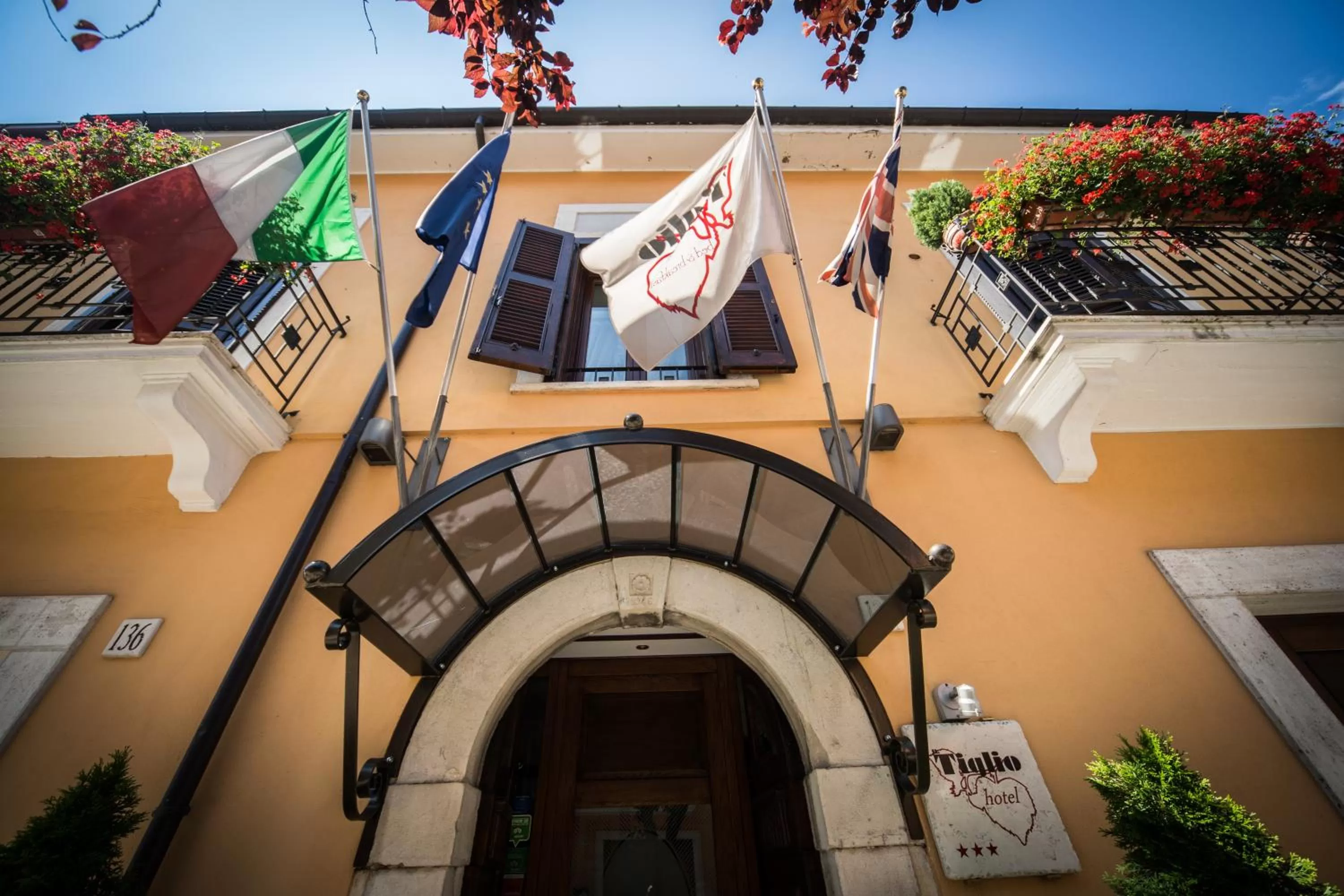 Facade/entrance in Hotel Il Tiglio
