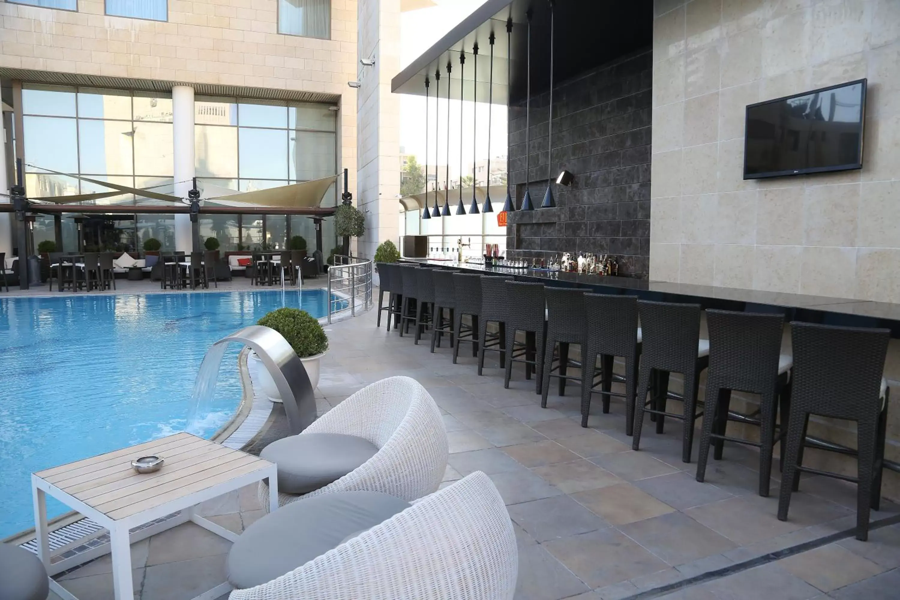 Swimming Pool in Kempinski Hotel Amman